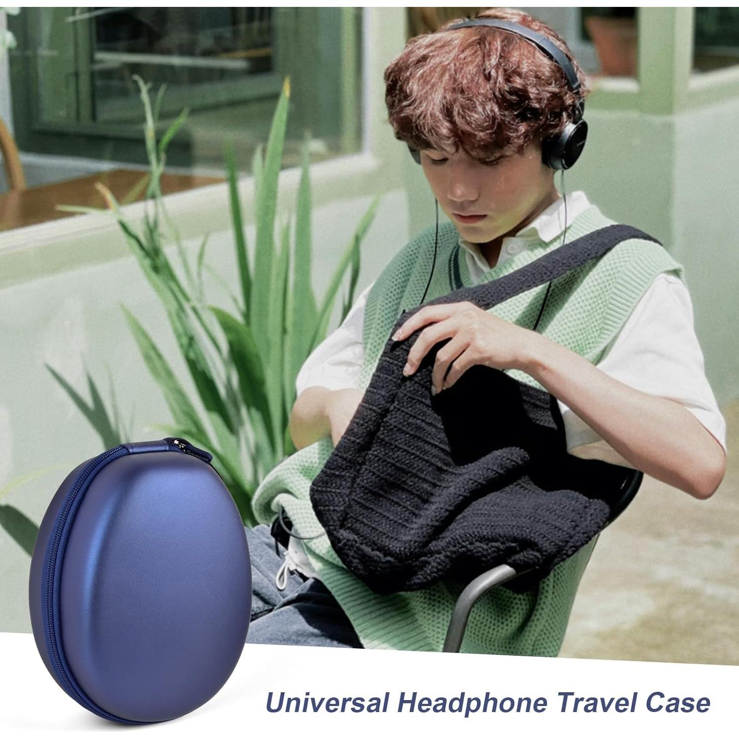 Estuche Universal Comecase para Auriculares Inalámbricos Azul
