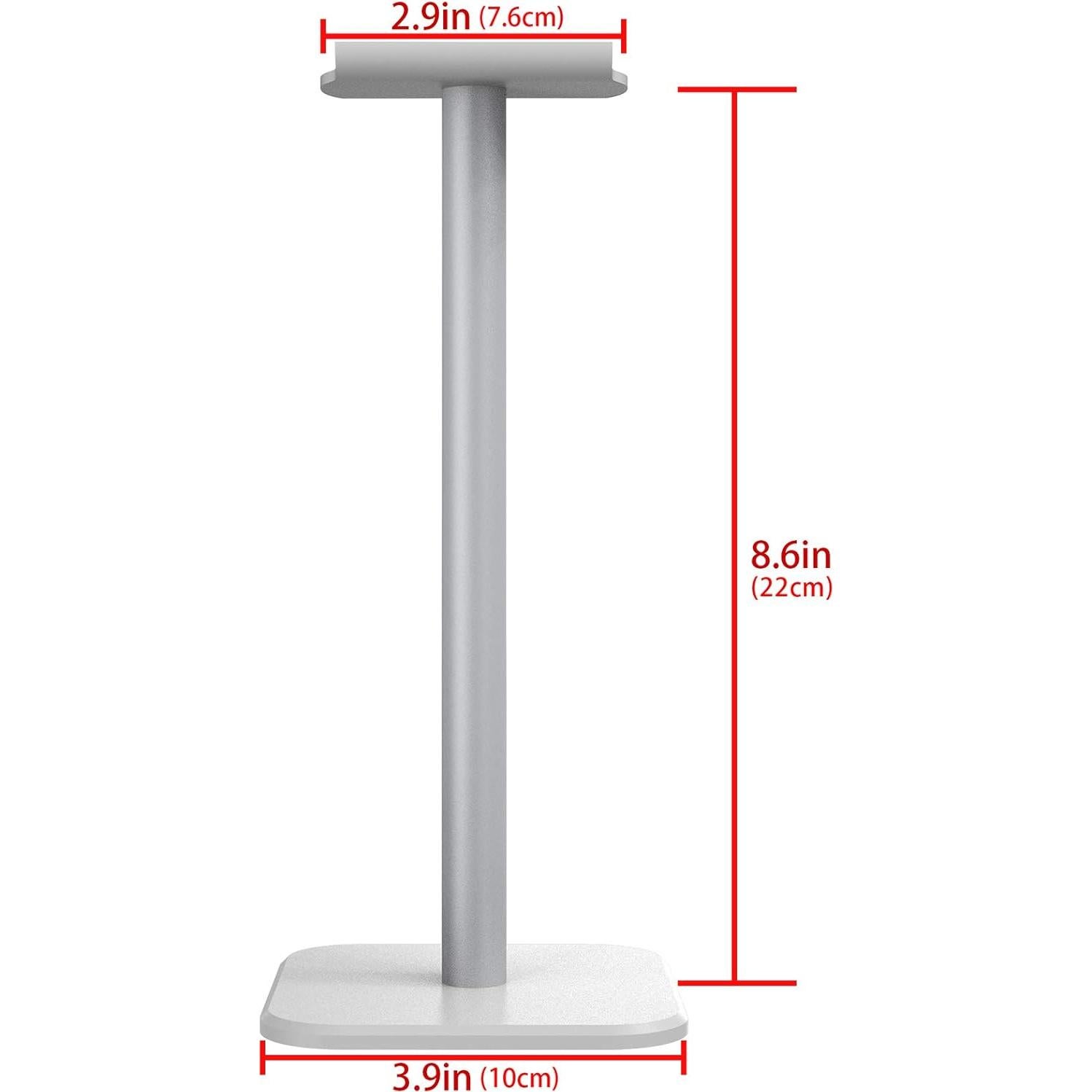 Soporte para Auriculares GEEKRIA de Aluminio Blanco - Compatible con Beats y Bose