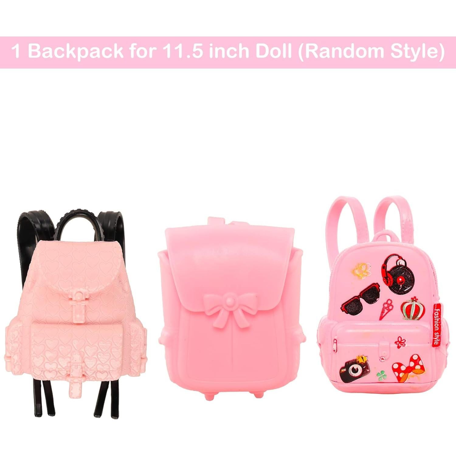 Kit de Accesorios para Muñecas Joyfun - 19 Piezas Escuela