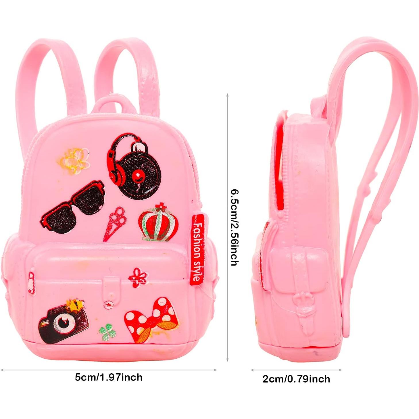 Kit de Accesorios para Muñecas Joyfun - 19 Piezas Escuela