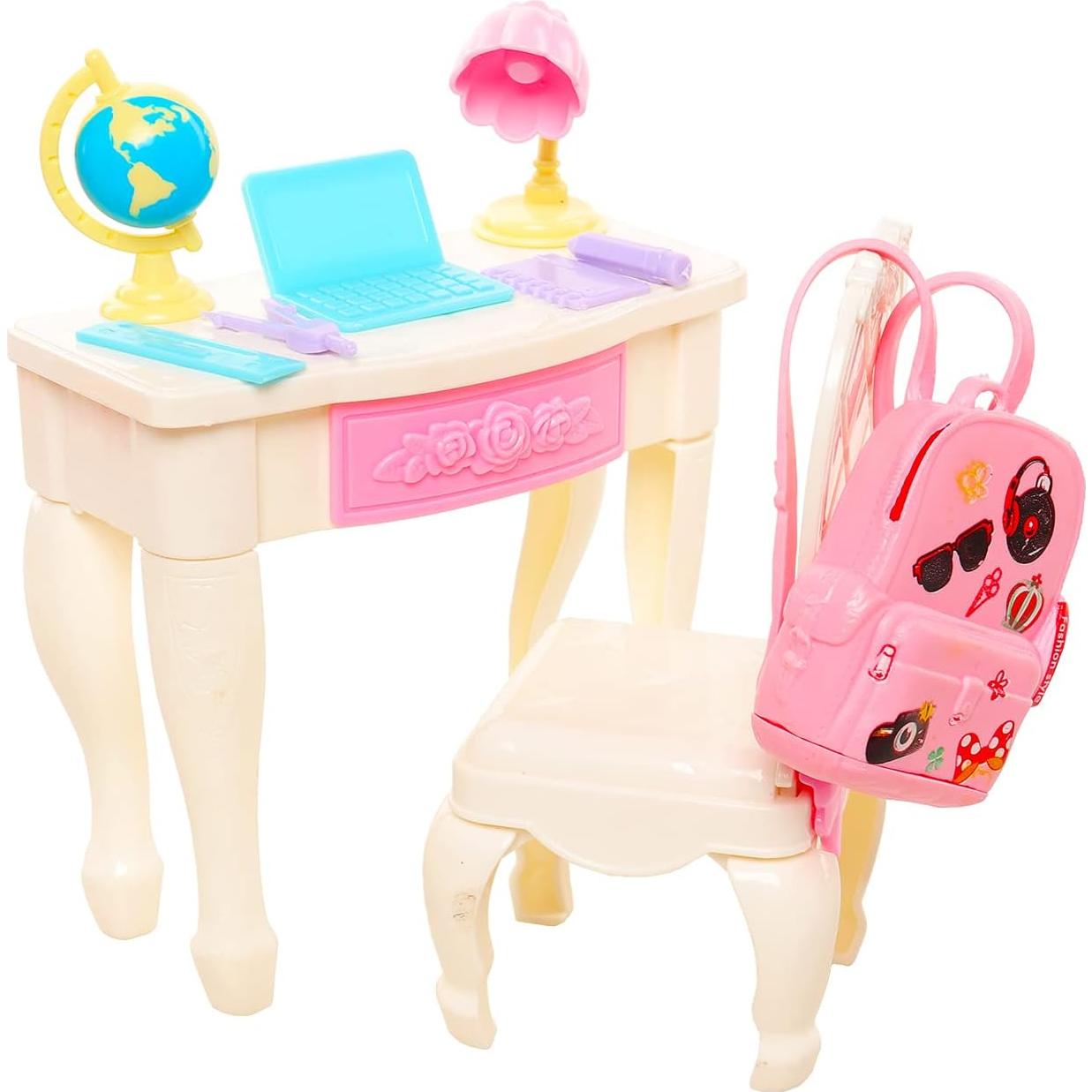 Kit de Accesorios para Muñecas Joyfun - 19 Piezas Escuela