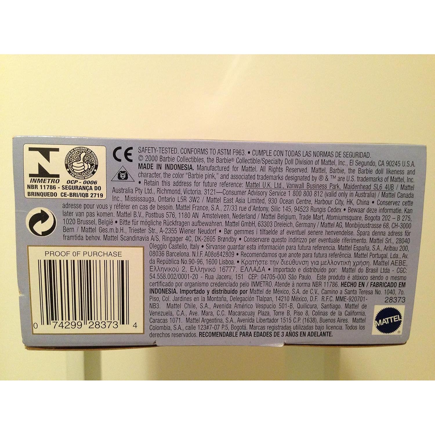 Muñeca Barbie Princesa de los Incas - Mattel - Edición Coleccionista