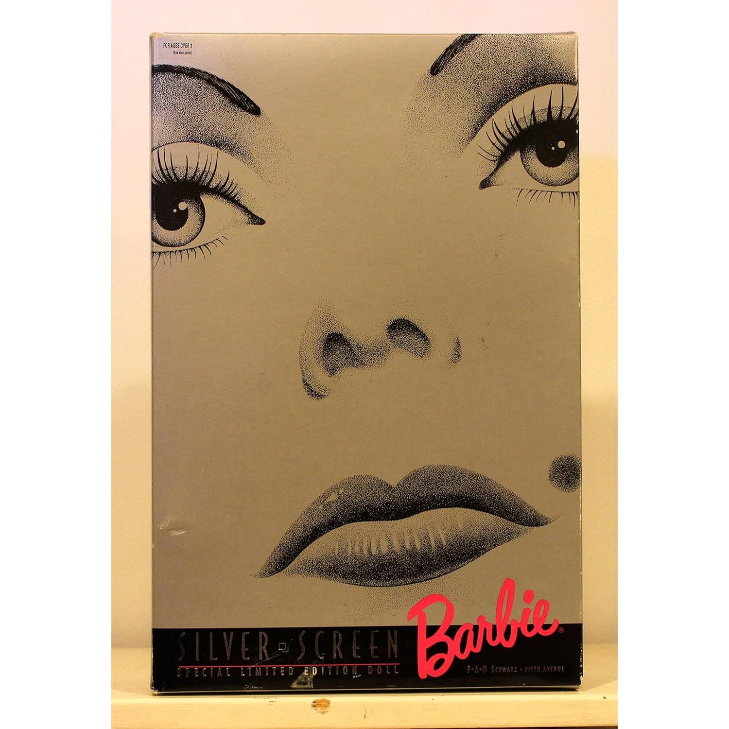 Muñeca Barbie FAO Schwarz Pantalla de Plata Mattel 1993