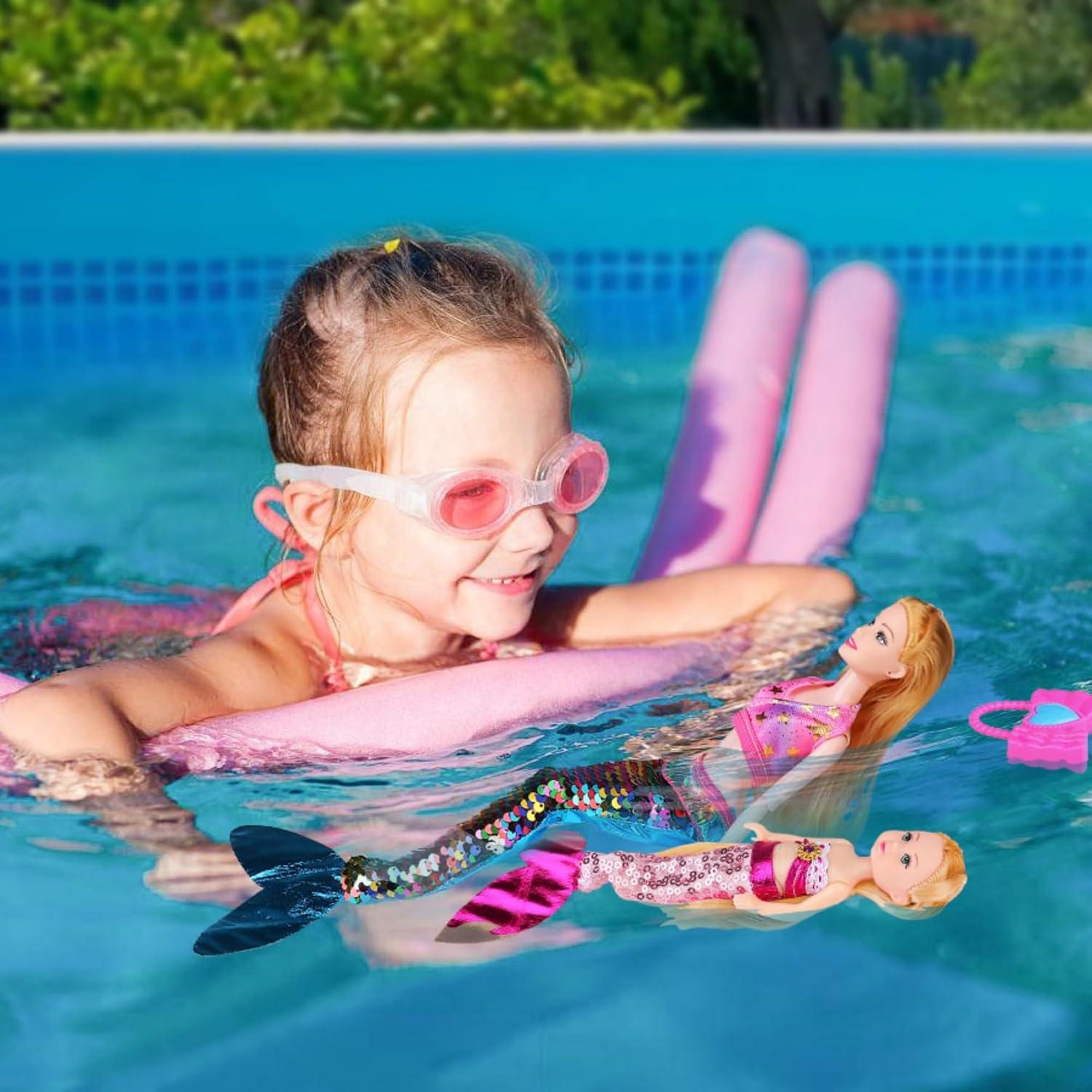 Conjunto de Muñecas Sirena Mágica BYCICI con Delfín Cambiante