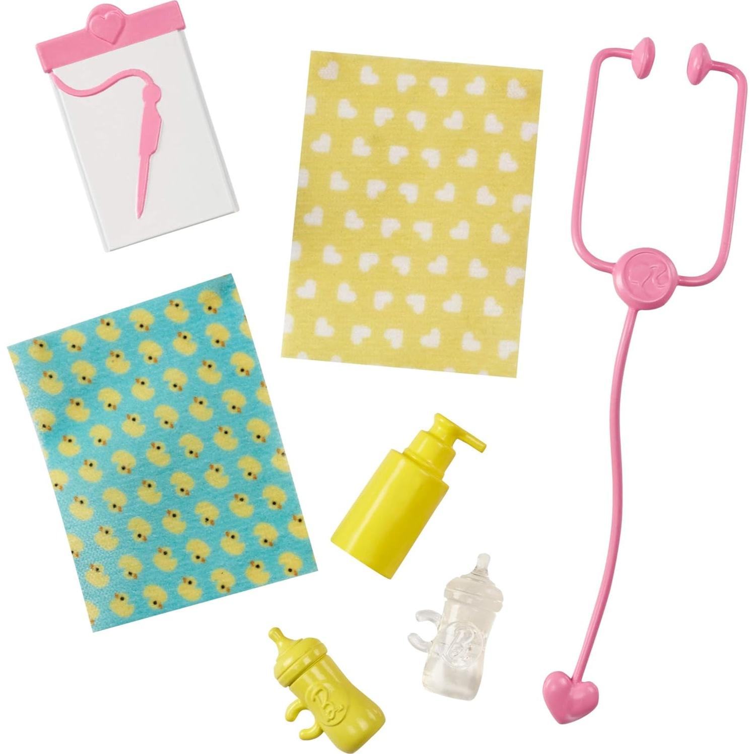 Muñeca Barbie Doctor de Bebés Mattel con Accesorios