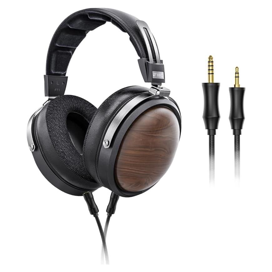 Auriculares Dinámicos FiiO FT1 32Ω Madera 60mm Ajustables