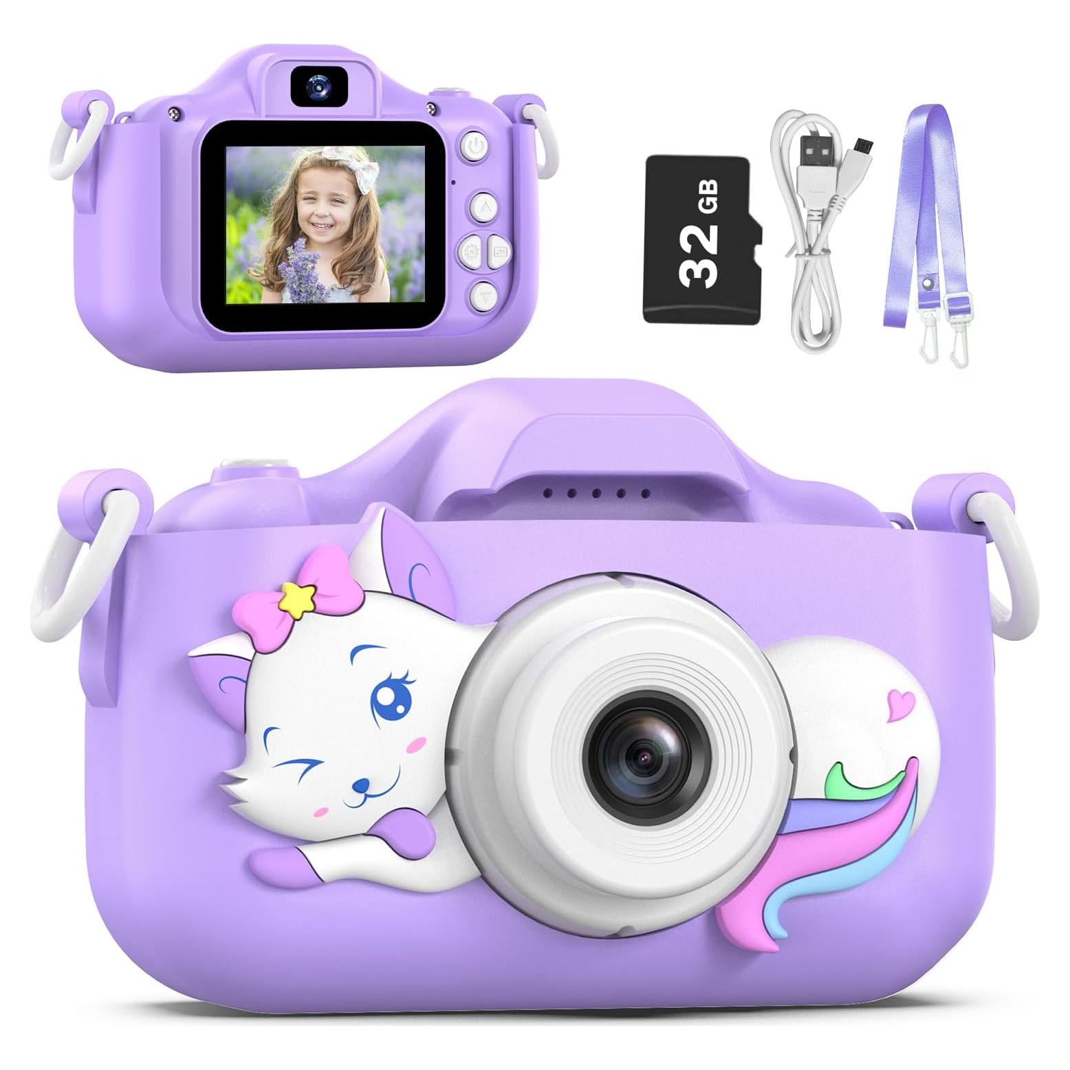 Cámara Digital Goopow para Niños 12MP con Funda Protectora