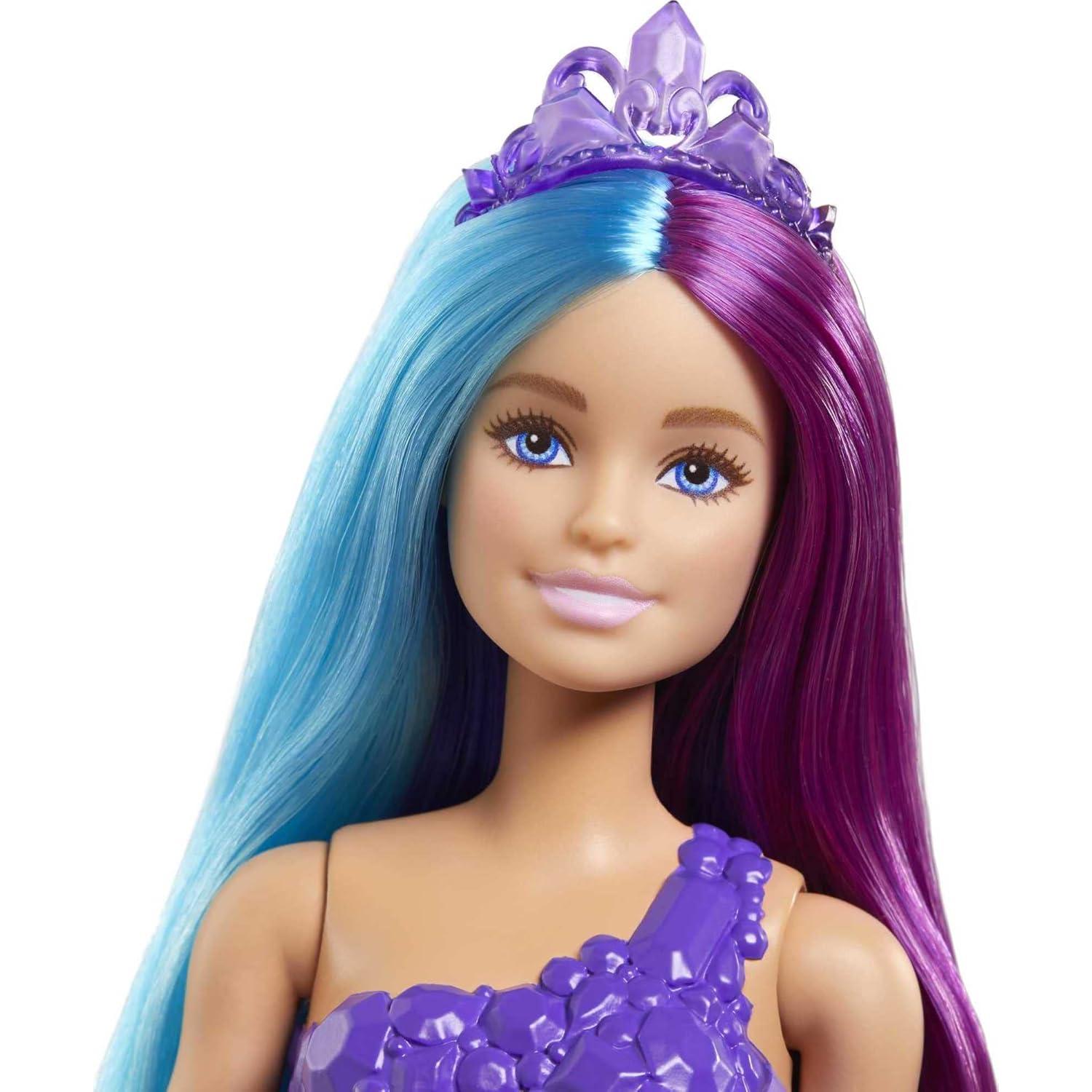 Muñeca Sirena Barbie Dreamtopia con Cabello Largo y Accesorios