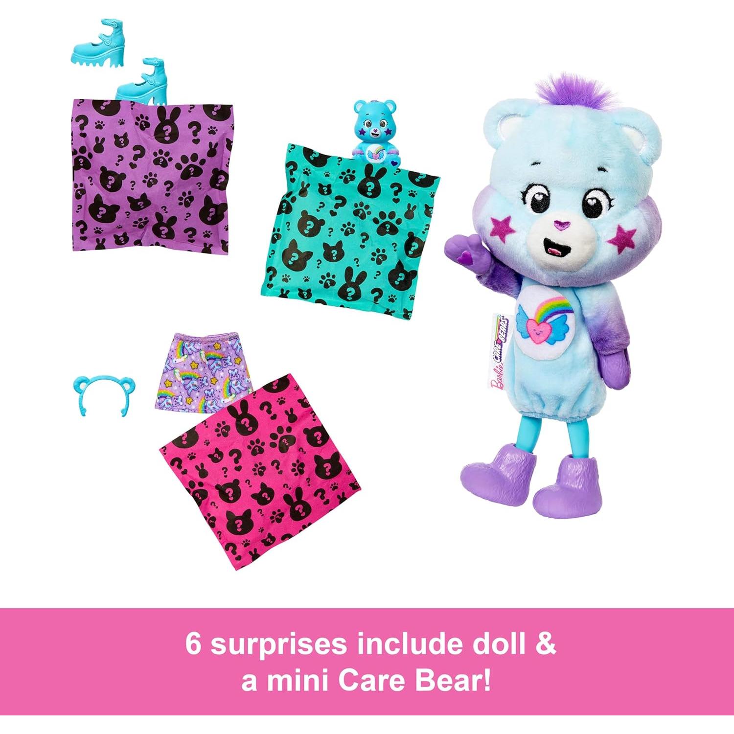 Muñeca Barbie Chelsea Care Bears Cutie Reveal Mattel