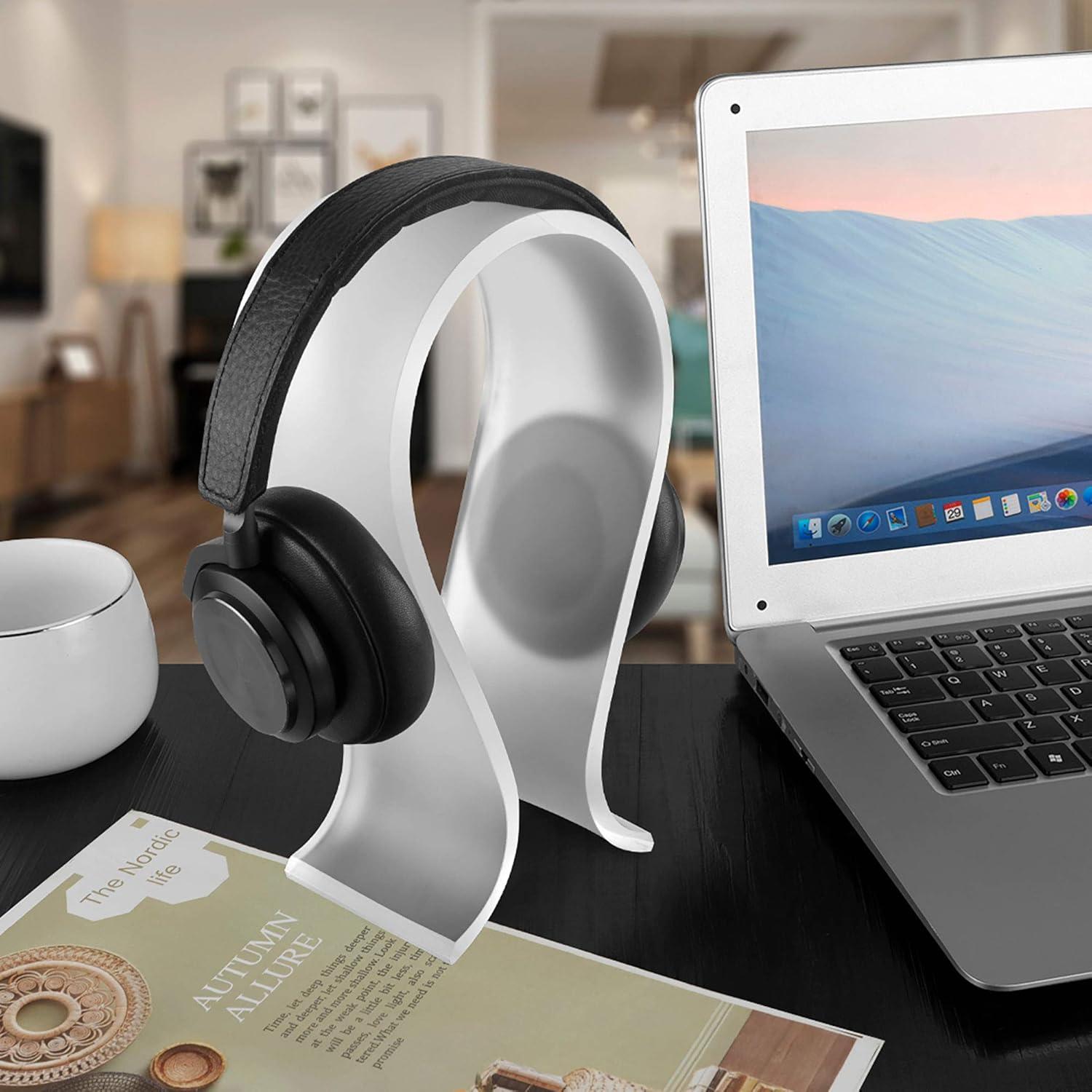Soporte para Auriculares Acrílico GEEKRIA Compatible con Sony WH-1000XM6