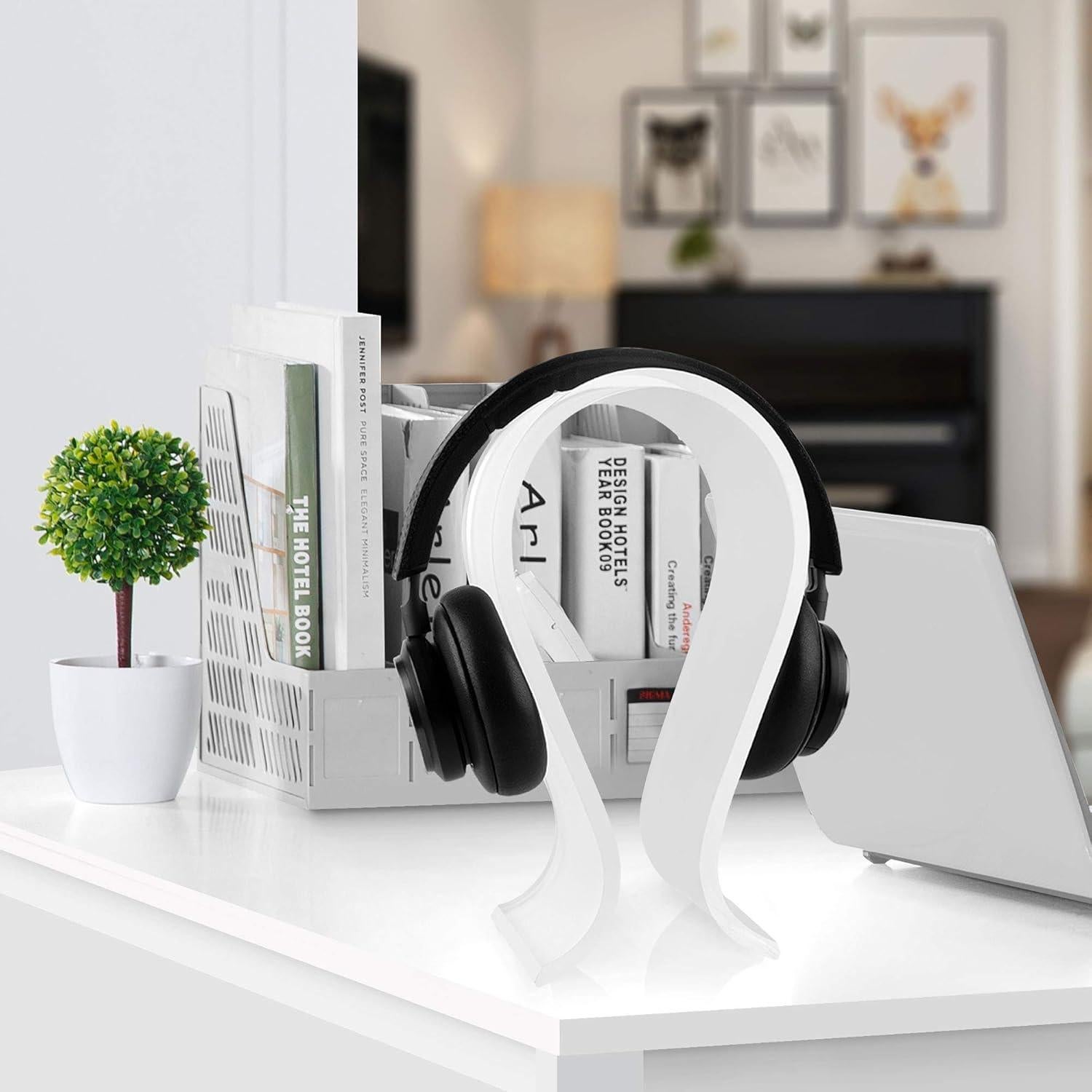 Soporte para Auriculares Acrílico GEEKRIA Compatible con Sony WH-1000XM6