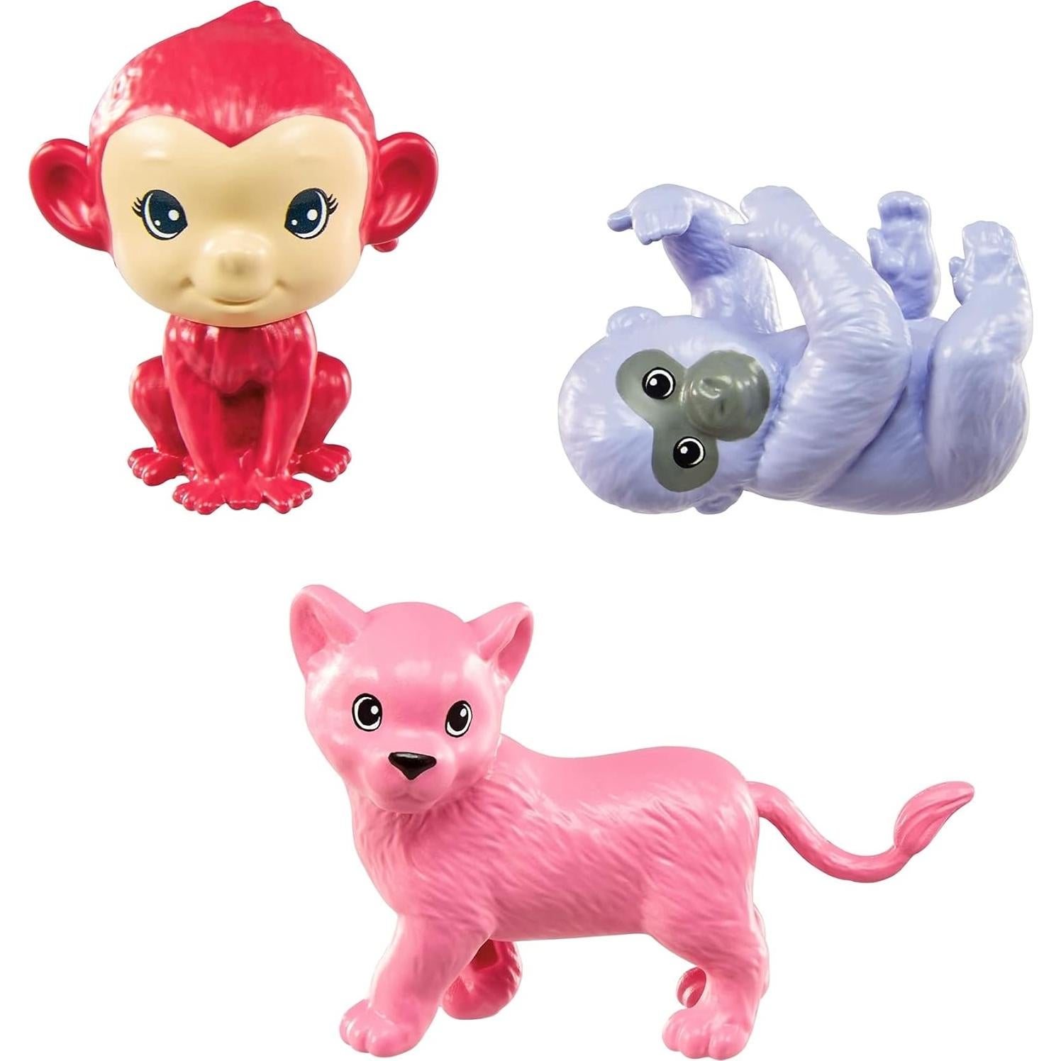 Conjunto de Aventura en la Naturaleza Barbie con Vehículo y Muñecas