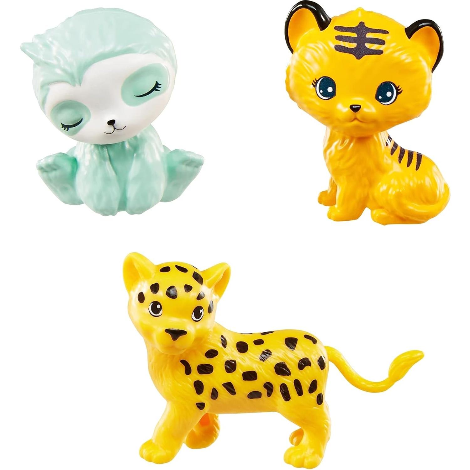 Conjunto de Aventura en la Naturaleza Barbie con Vehículo y Muñecas