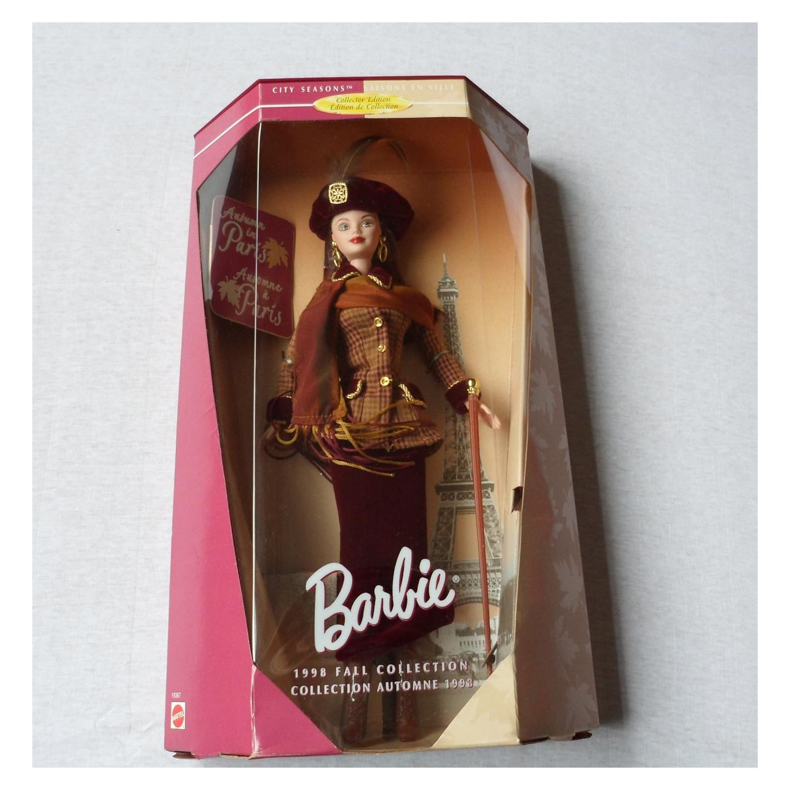 Muñeca Barbie Otoño en París 1998 - Edición Especial Mattel