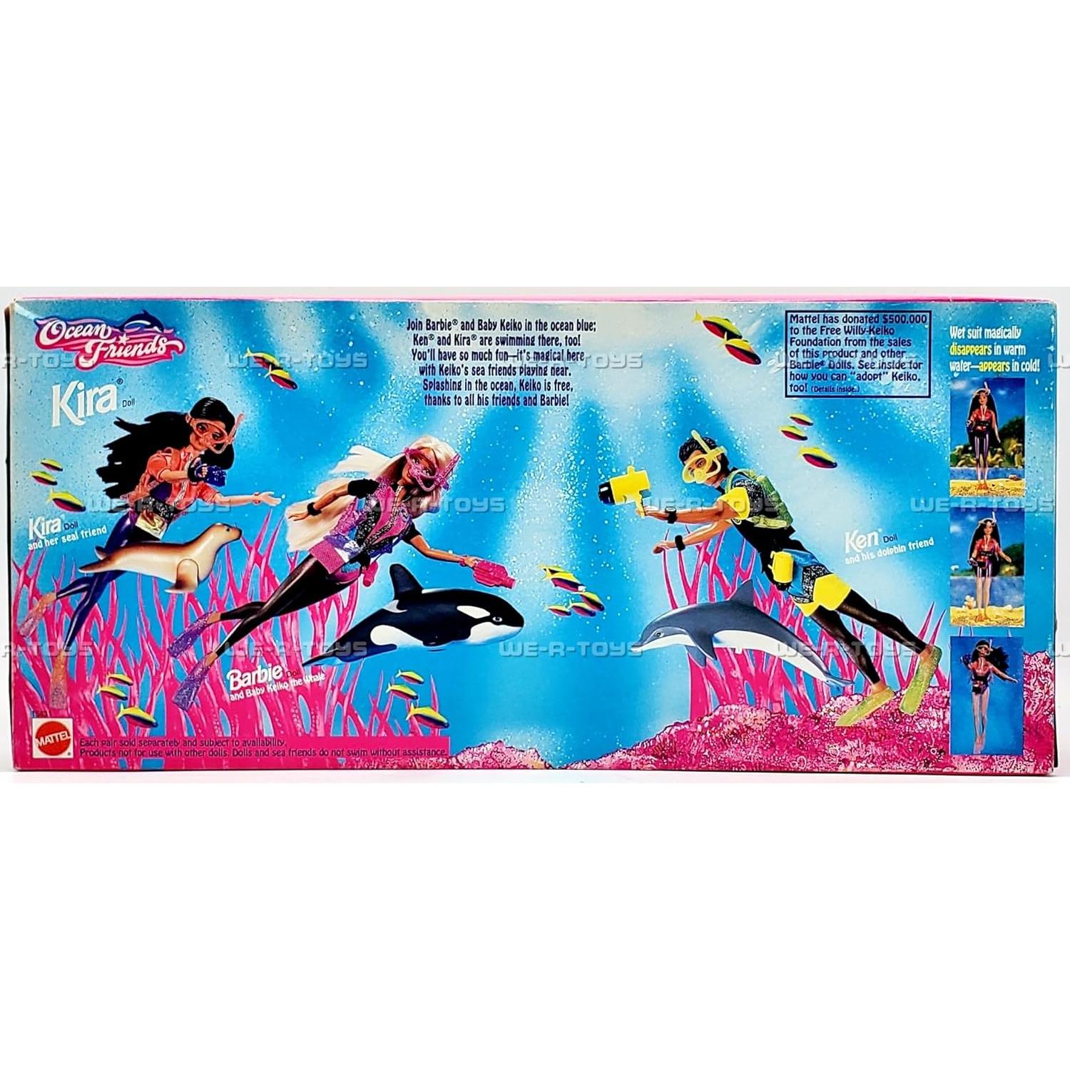 Muñeca Marina Amigos del Océano Barbie Mattel 1995