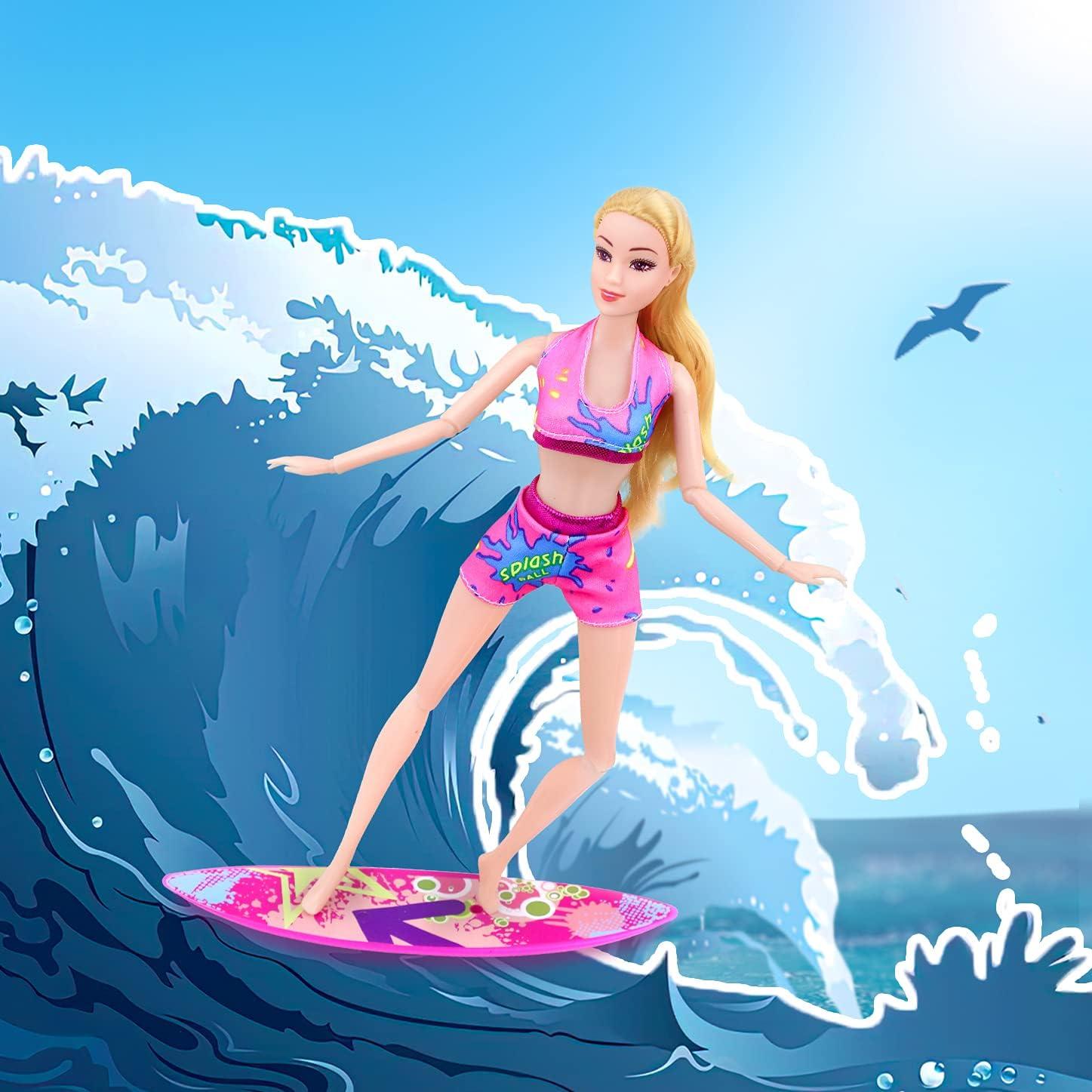 Ecore Fun Kit de Ropa de Muñeca 35 Piezas Trajes de Baño