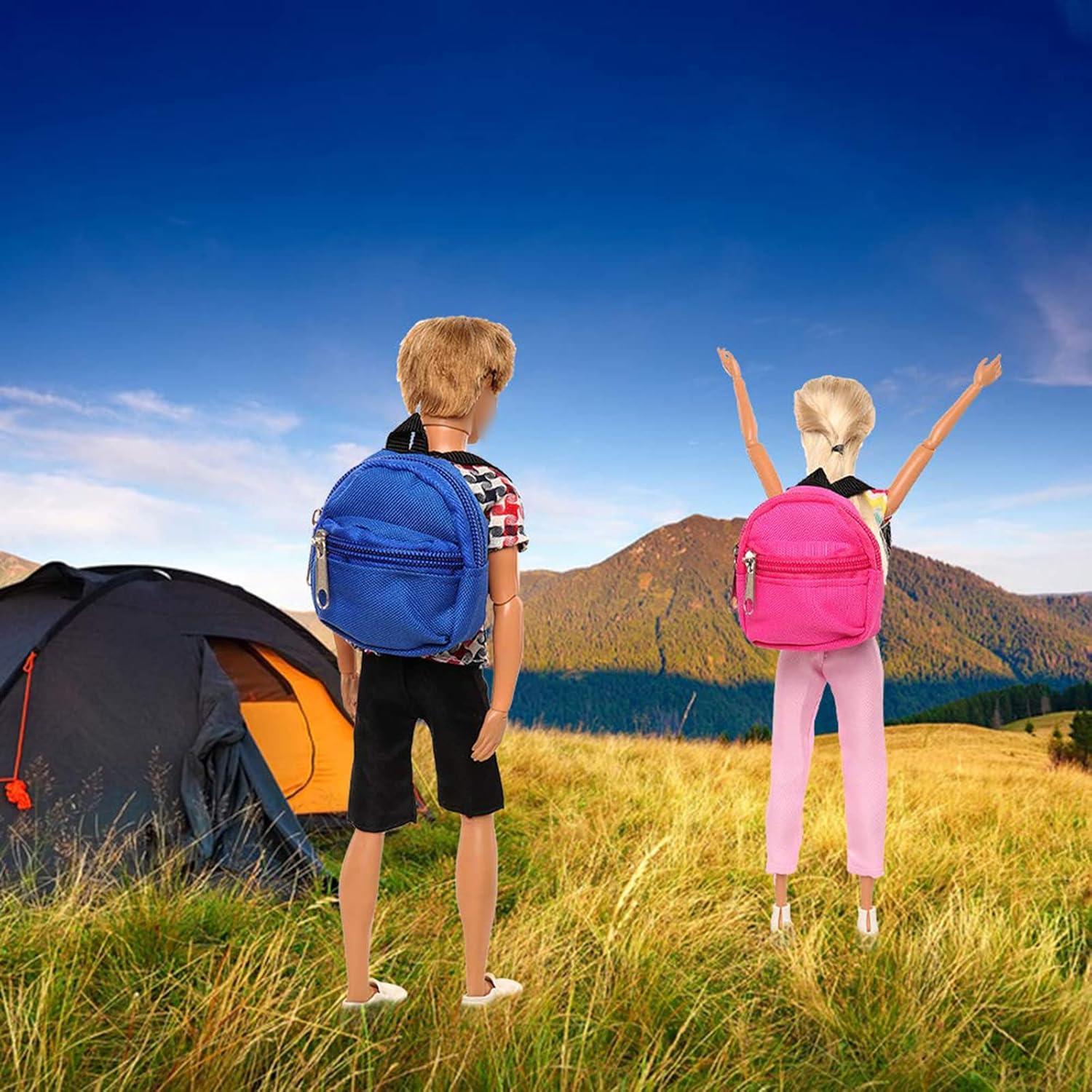 Accesorios de Viaje para Muñecas BARWA 5 Piezas 11.5"