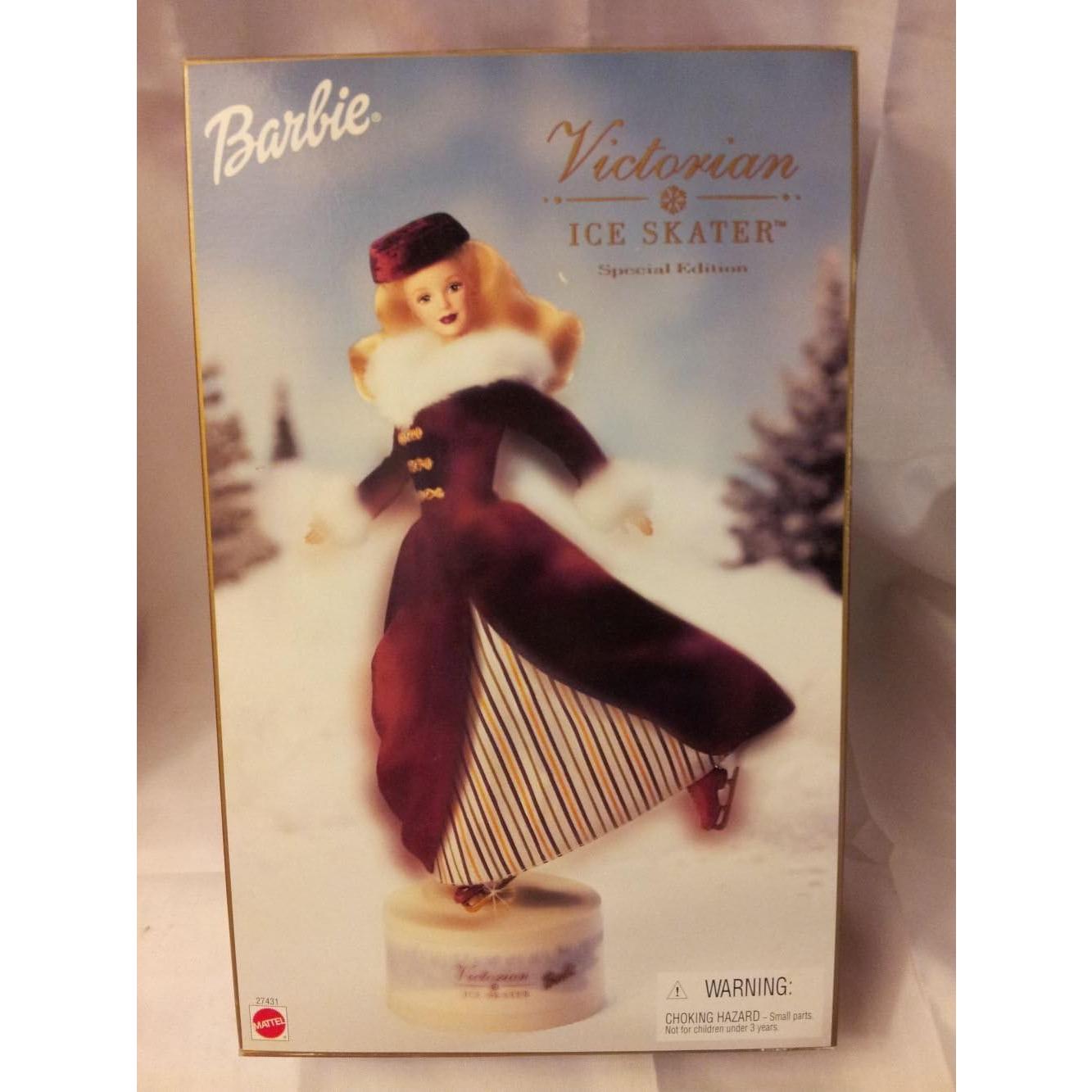 Barbie Patinadora de Hielo Victoriana Mattel 2000 Edición Especial