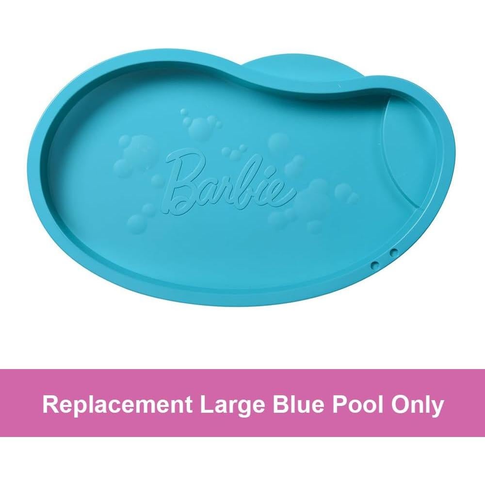 Repuesto Piscina Grande Azul para Casa de Muñecas Barbie HMX10