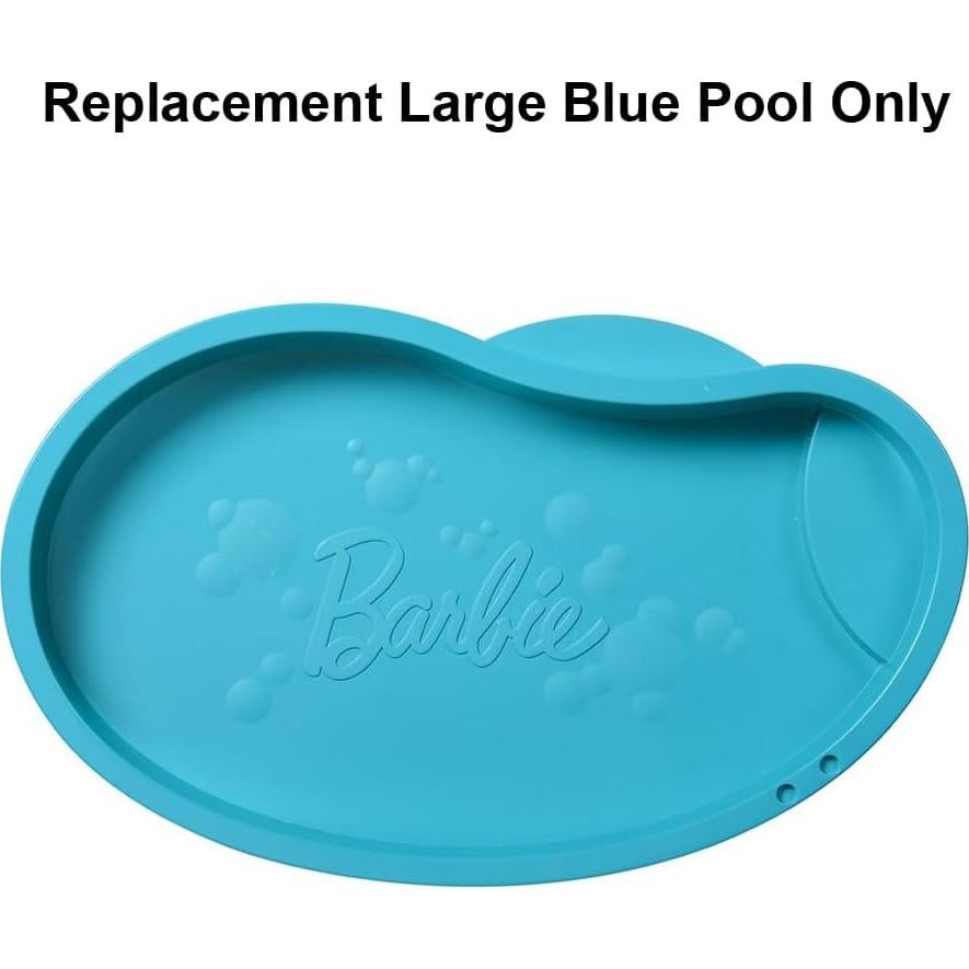 Repuesto Piscina Grande Azul para Casa de Muñecas Barbie HMX10
