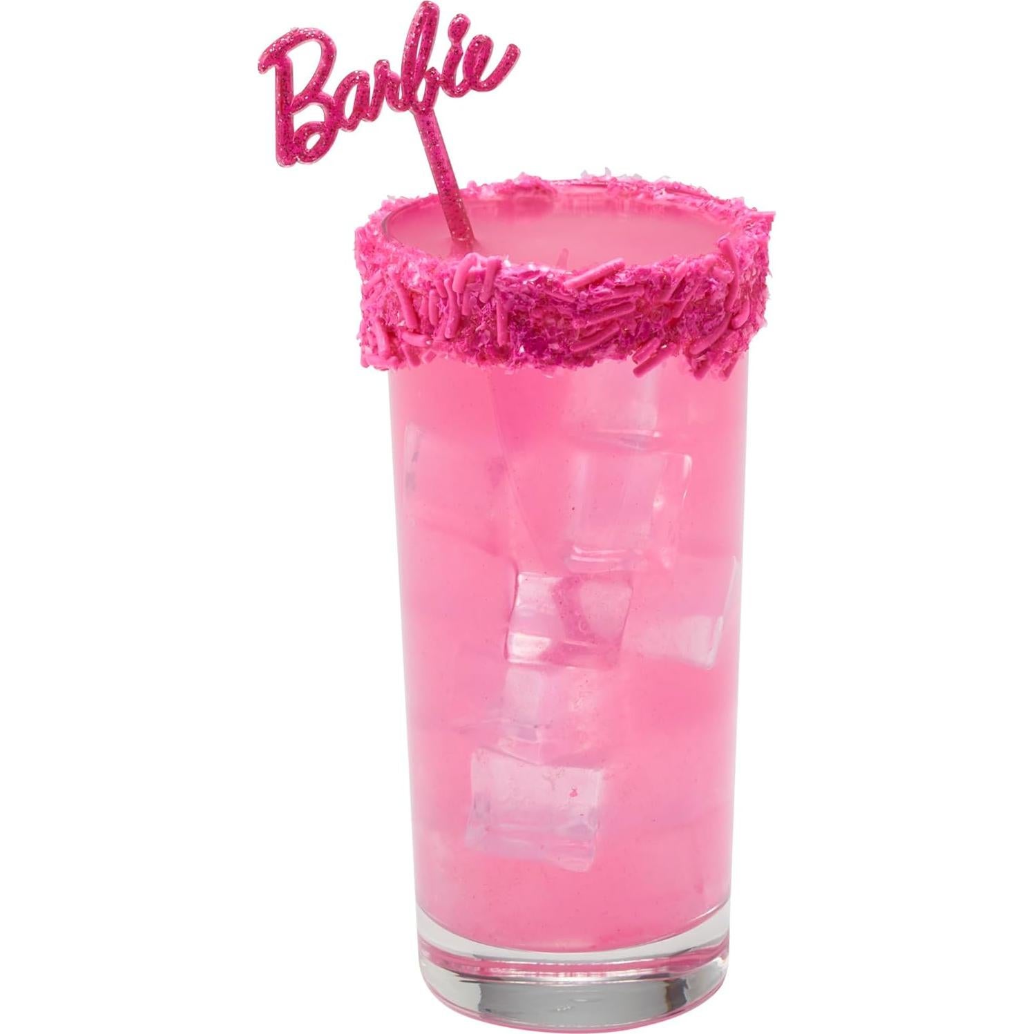 Palillos Decorativos Barbie DecoPac - 36 Unidades Rosados