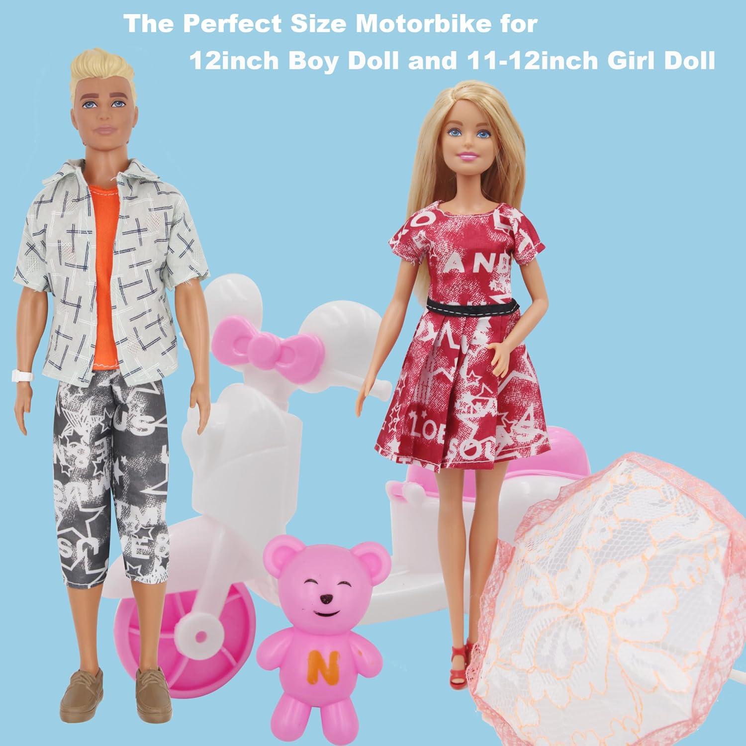 Juego de Ropa y Accesorios para Muñecas 12" EuTengHao 34 Piezas