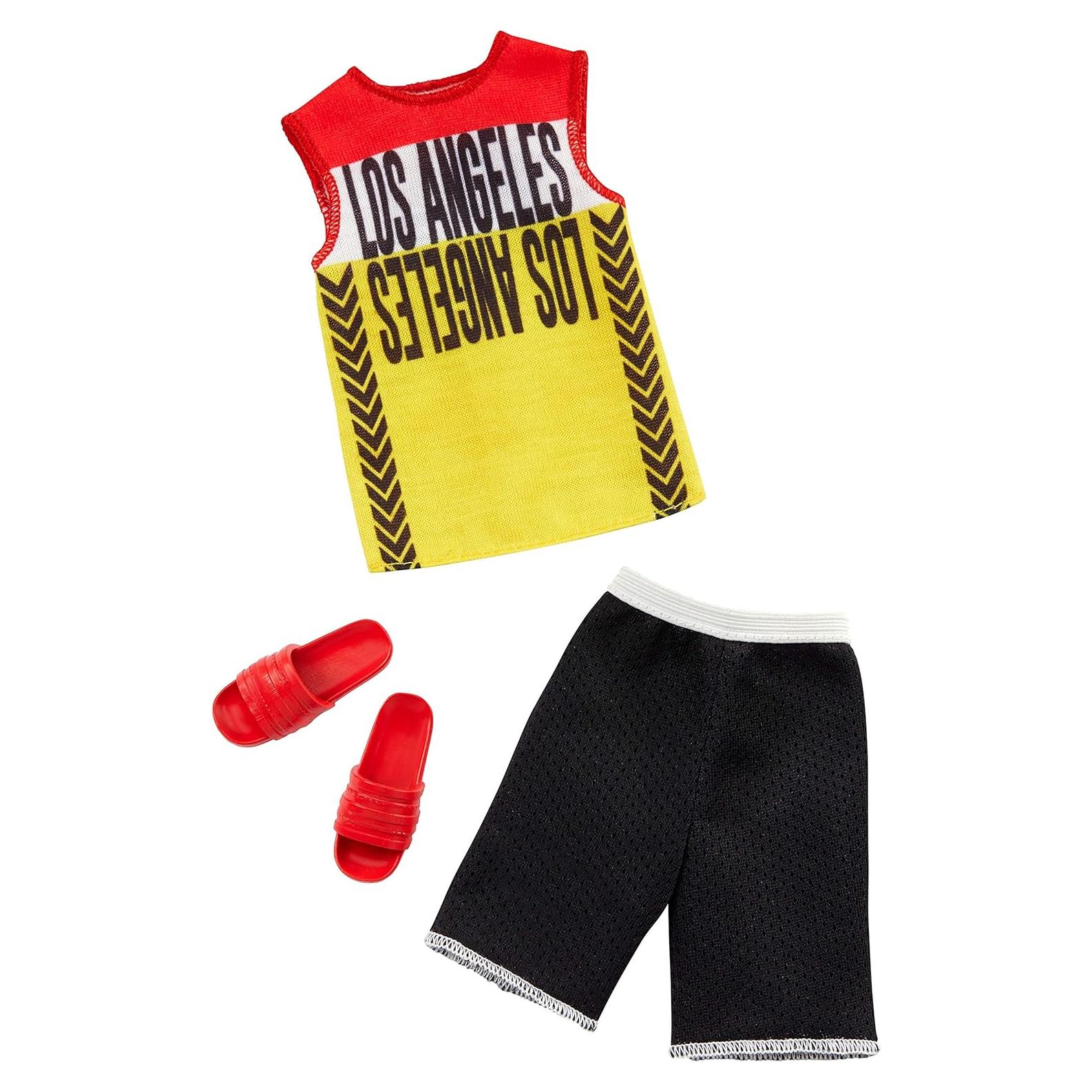 Conjunto de Ropa Ken Mattel - Camiseta y Pantalones Cortos