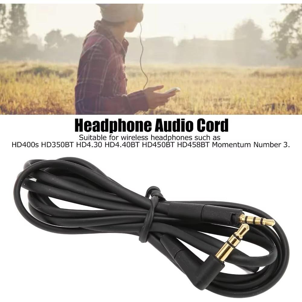 Cable de Reemplazo BUTIAO para Sennheiser HD 4.30/4.40BT/4.50BTNC