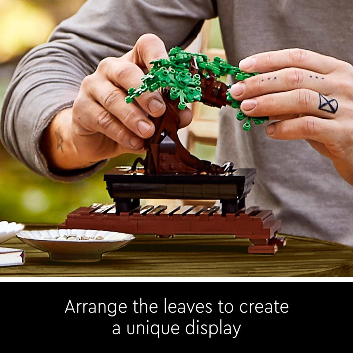 Árbol Bonsai LEGO Icons 10281 - Plantas Artificiales 18 cm