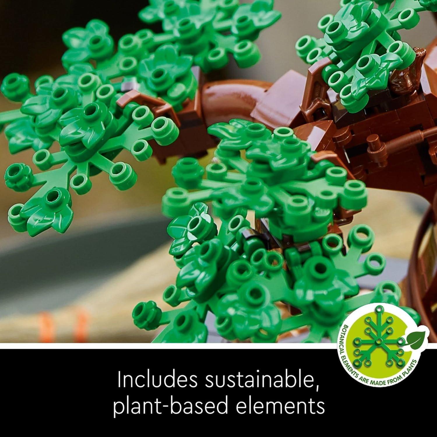 Árbol Bonsai LEGO Icons 10281 - Plantas Artificiales 18 cm