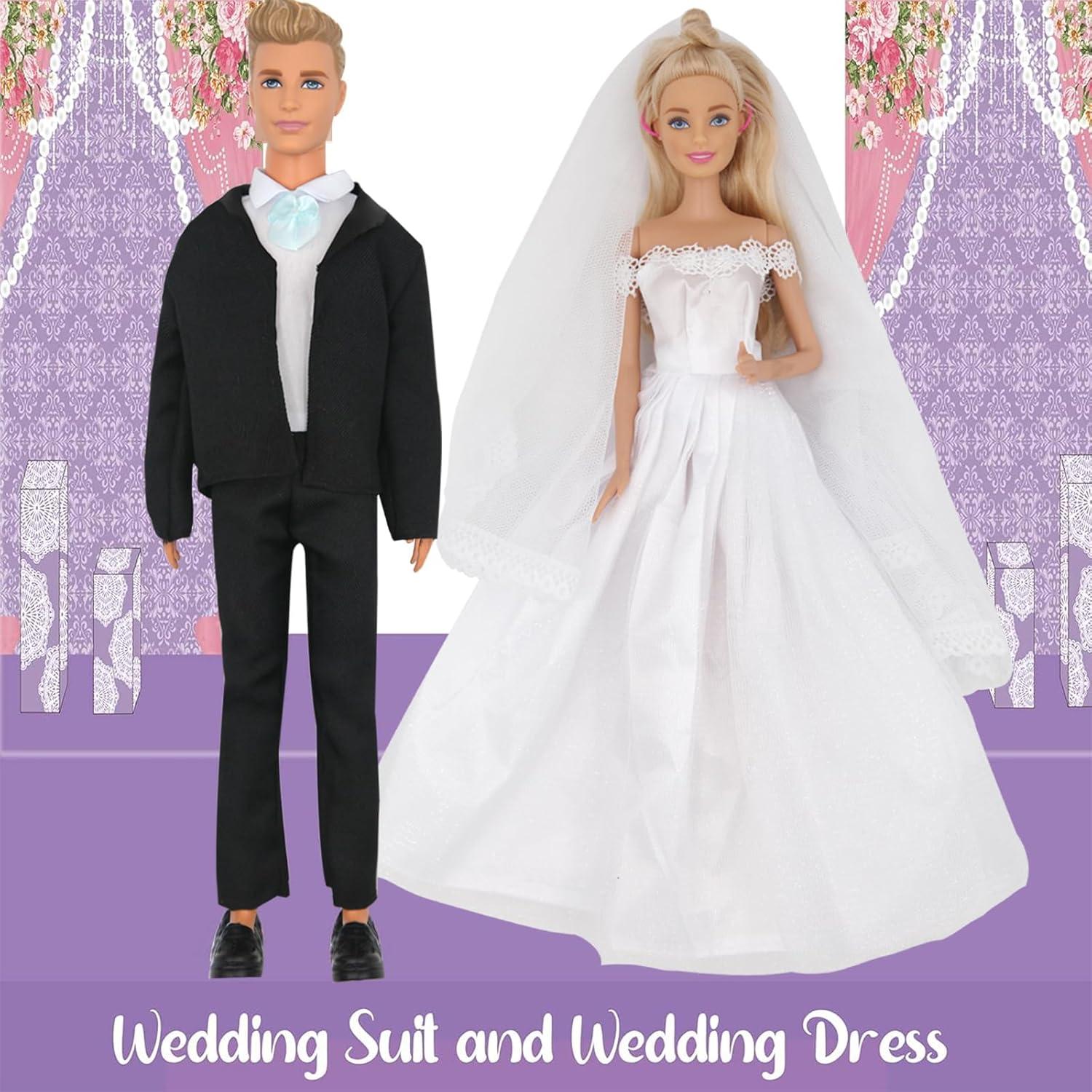 33 Piezas Ropa y Accesorios para Muñecas 30 cm ZTWEDEN