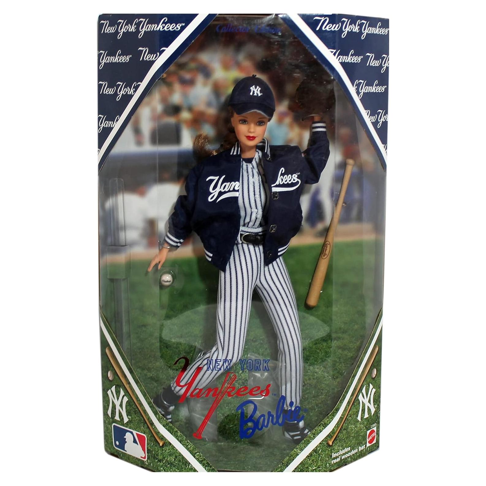 Muñeca Barbie New York Yankees Edición Coleccionista