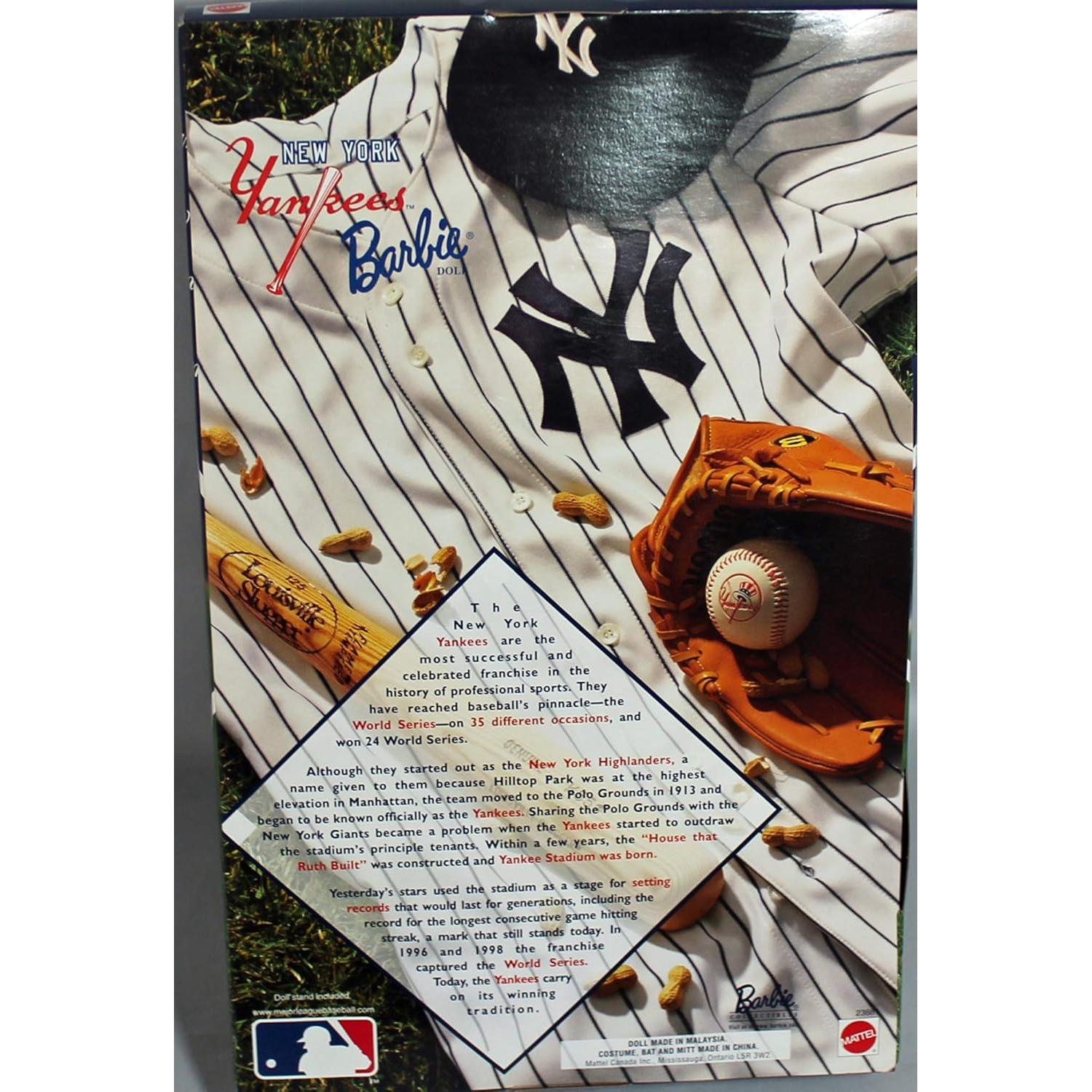 Muñeca Barbie New York Yankees Edición Coleccionista