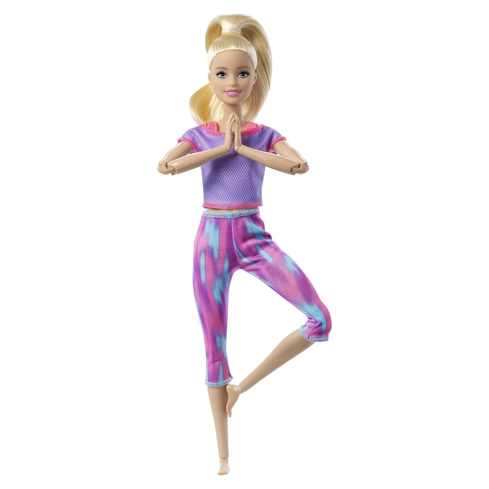 Muñeca Barbie Hecha para Moverse con 22 Juntas Flexibles