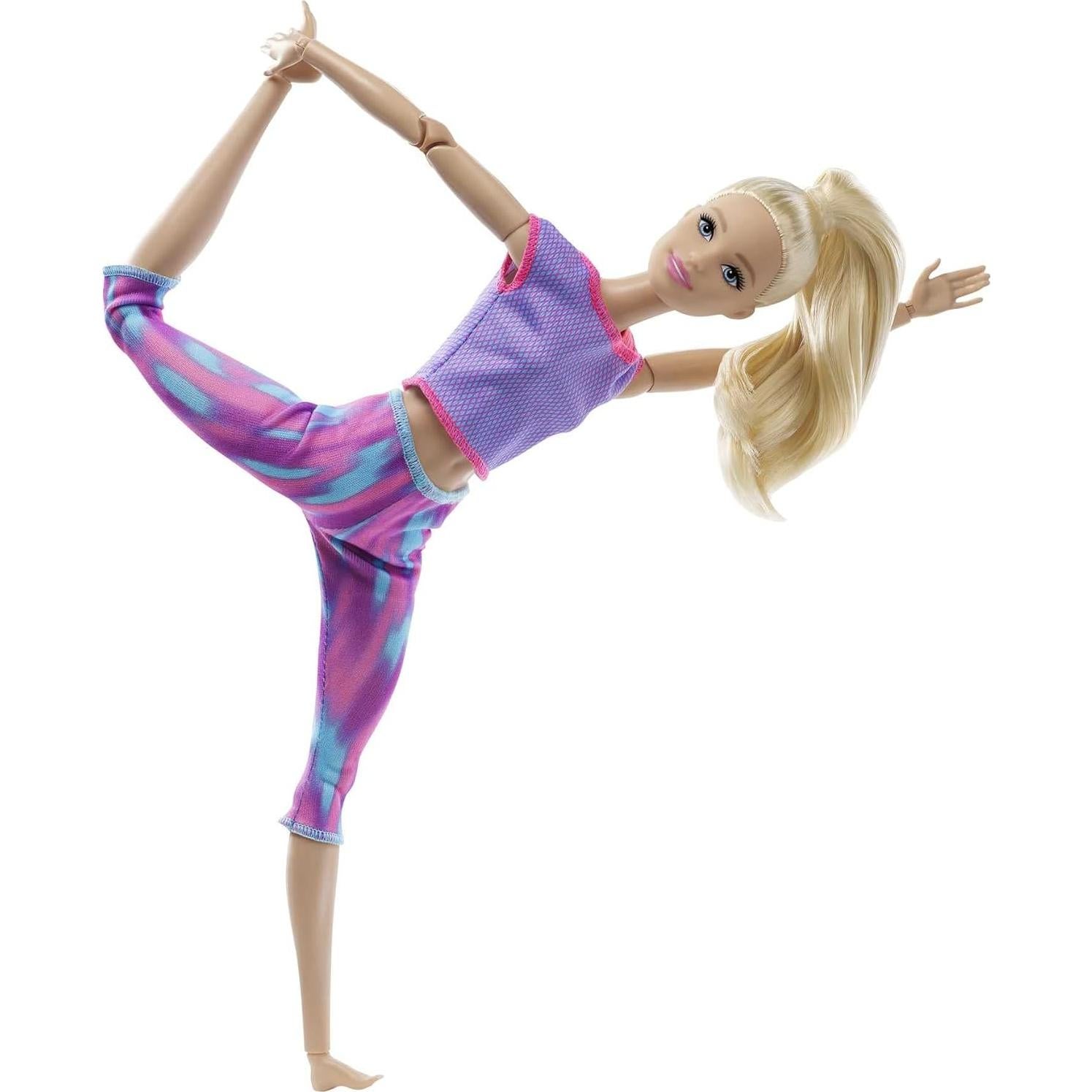 Muñeca Barbie Hecha para Moverse con 22 Juntas Flexibles