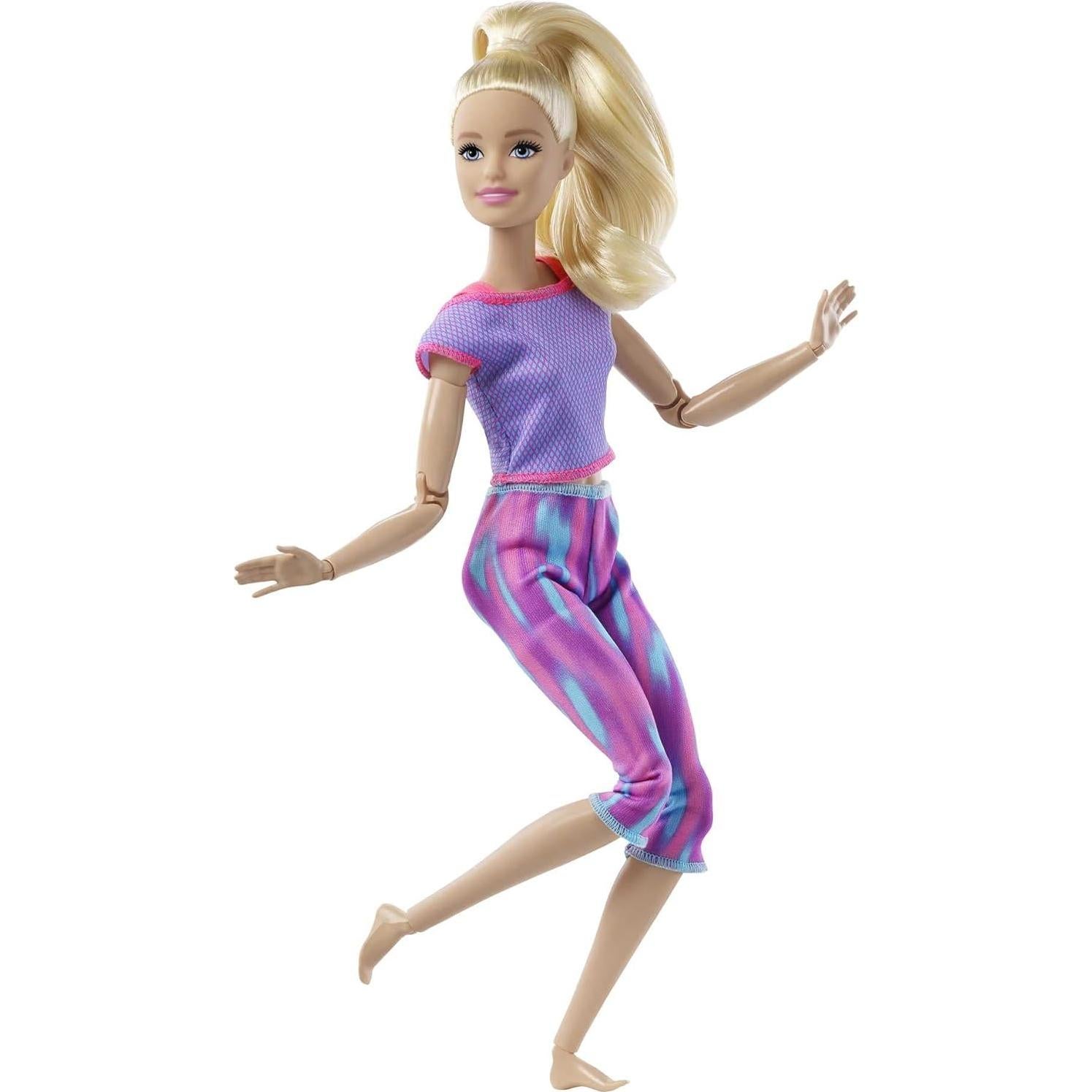 Muñeca Barbie Hecha para Moverse con 22 Juntas Flexibles