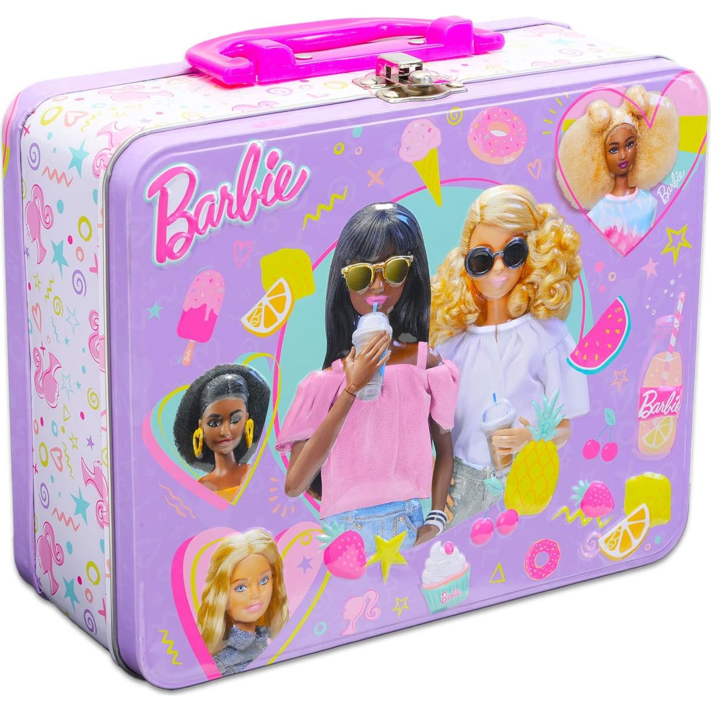 Conjunto de Rompecabezas y Caja de Almuerzo Barbie 48 Piezas