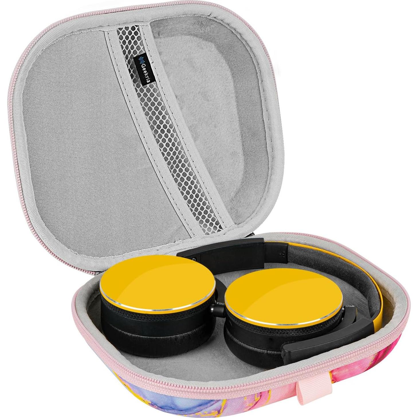 Funda Dura Geekria NOVA para Auriculares On-Ear - Mármol Rosa