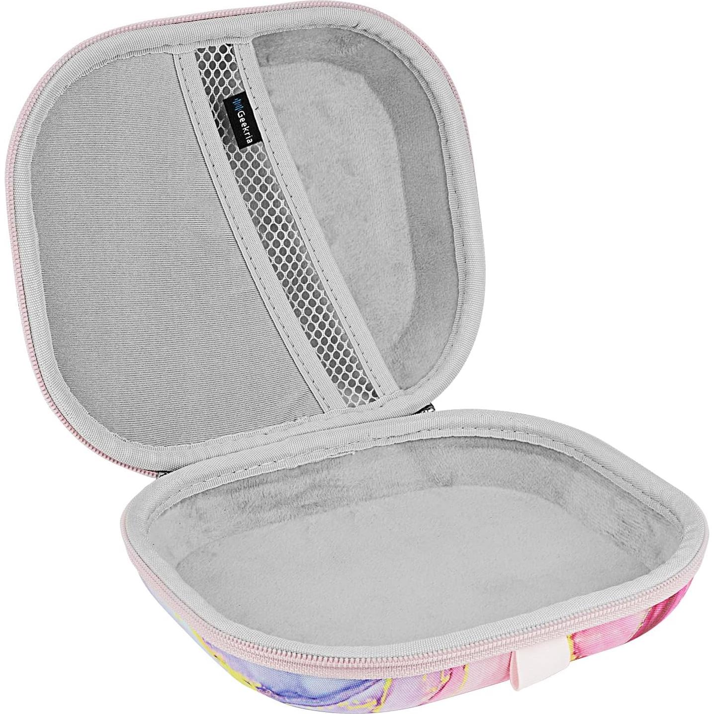 Funda Dura Geekria NOVA para Auriculares On-Ear - Mármol Rosa