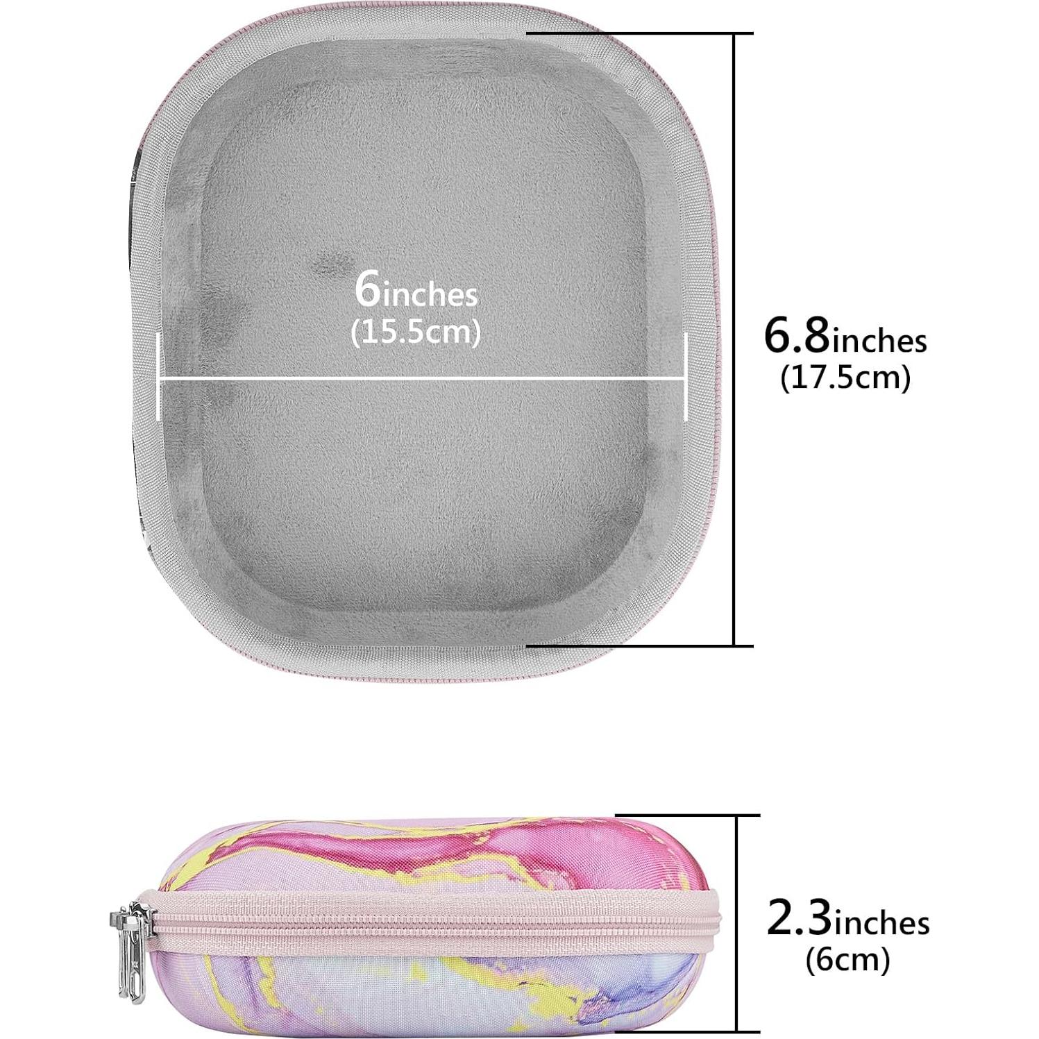 Funda Dura Geekria NOVA para Auriculares On-Ear - Mármol Rosa