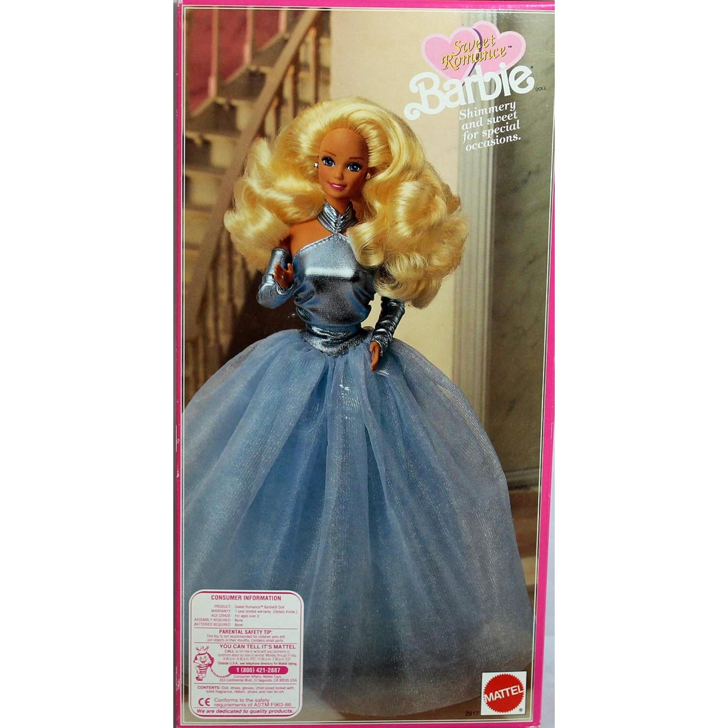 Muñeca Barbie Romance Dulce Mattel 33 cm 226 g