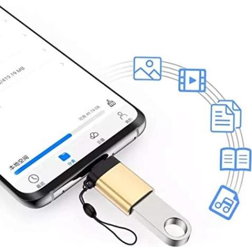 Cable BoxWave USB-C a A PortChanger 2-Pack para Auriculares Marshall