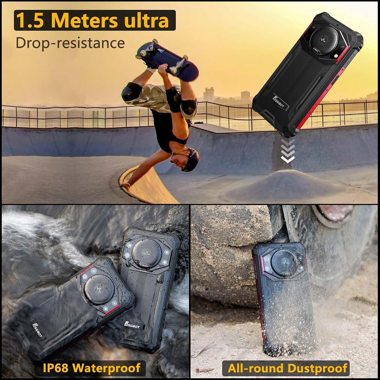 FOSSiBOT F101P Teléfono Rugerizado 7GB 64GB 10600mAh