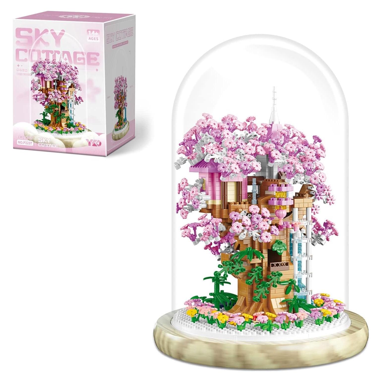 Juego de Construcción Bonsái Insgen 1382 Piezas con Luz