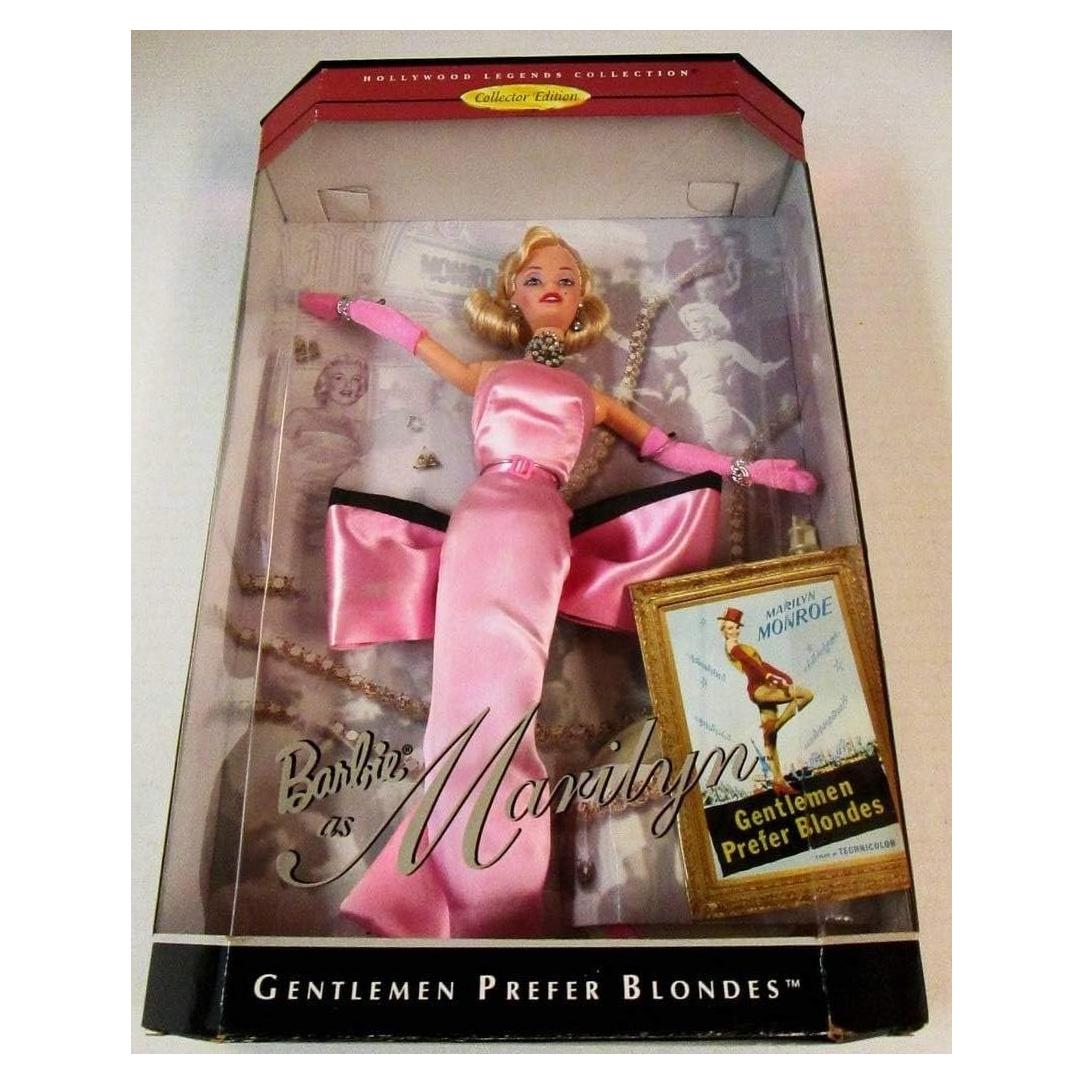 Muñeca Barbie Marilyn Monroe Vestido Rosa Edición Coleccionista