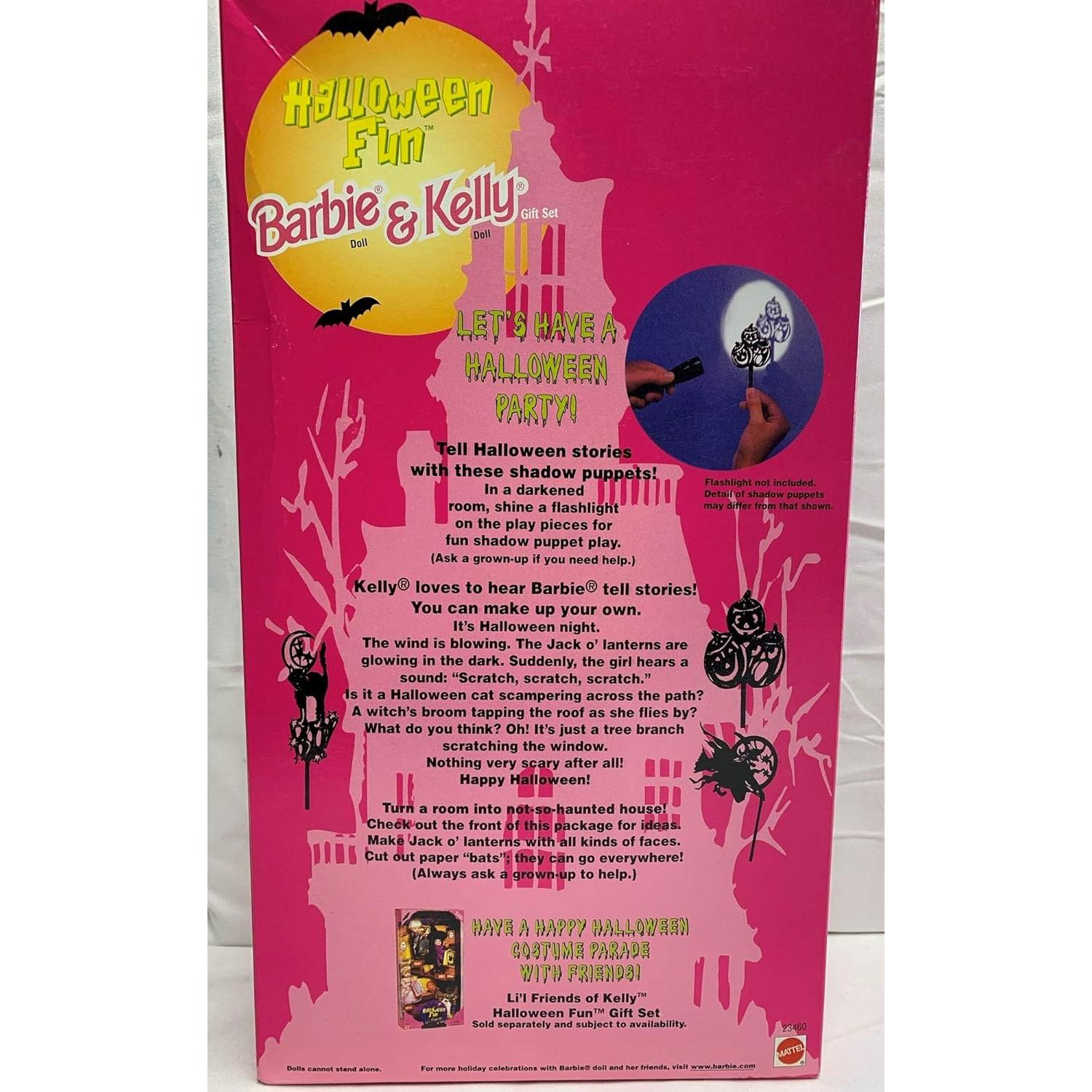Barbie Diversión de Halloween con Marionetas de Sombra