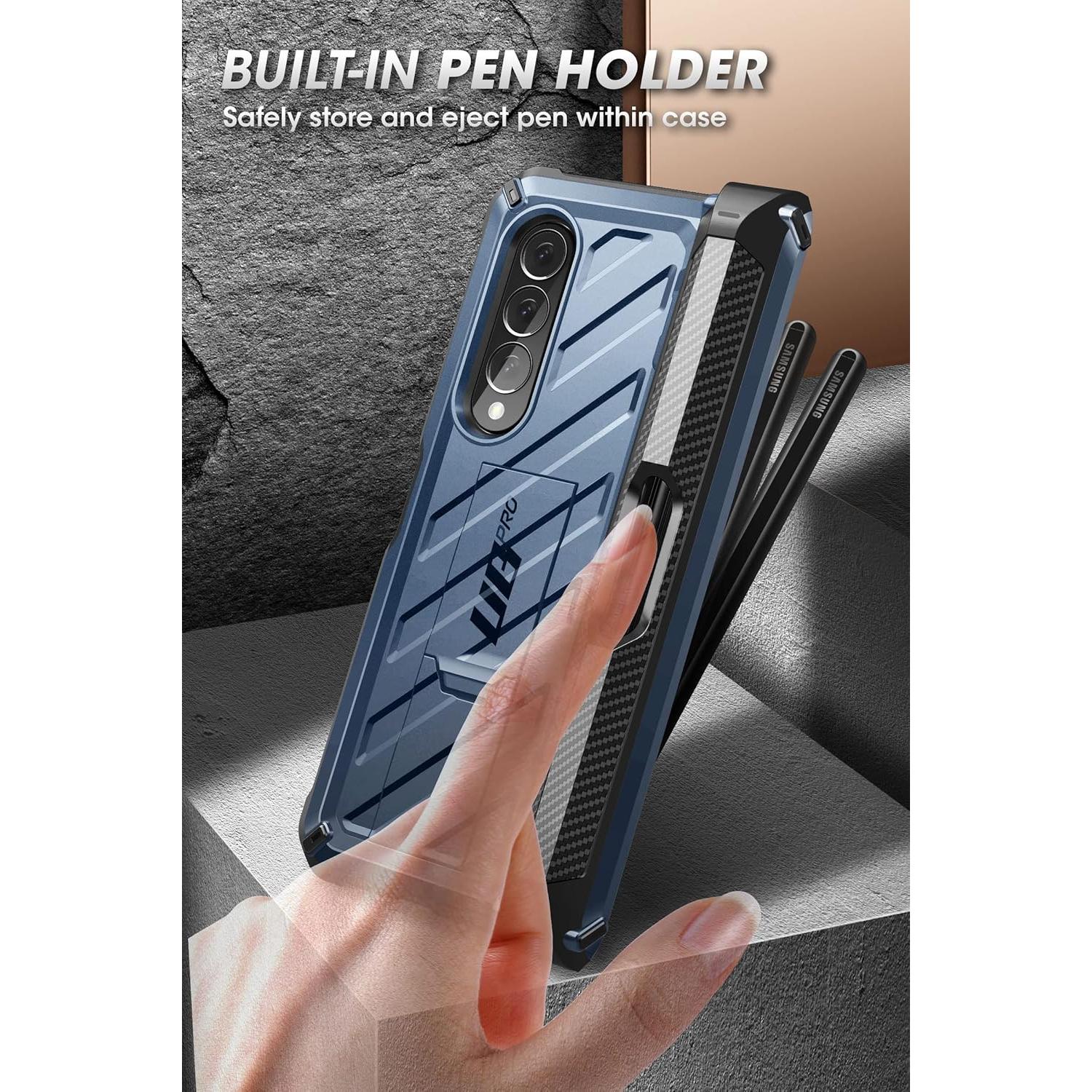 Funda SupCase para Galaxy Z Fold 4 con soporte y S Pen