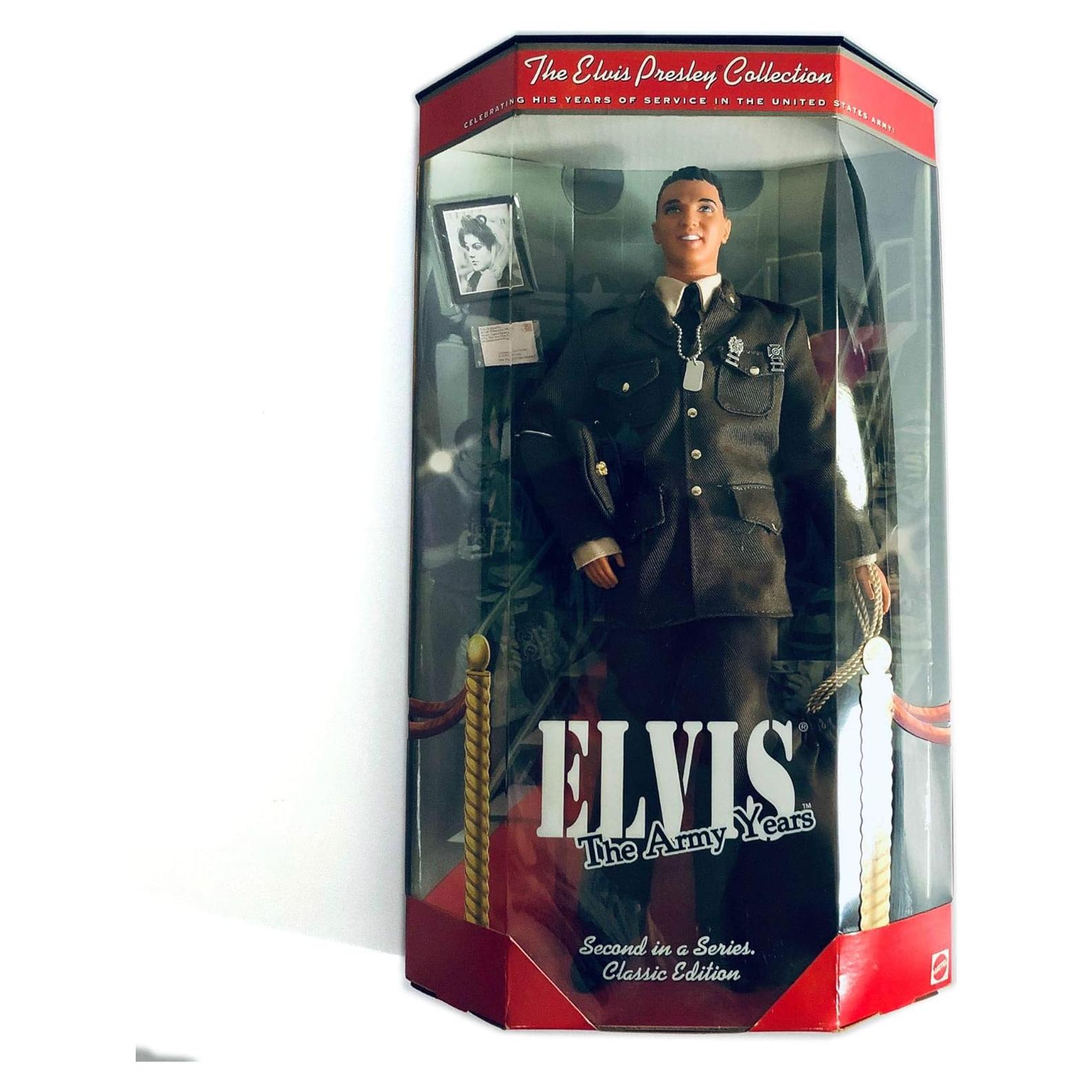 Muñeca Elvis Presley Ejército Edición Clásica 30.48 cm