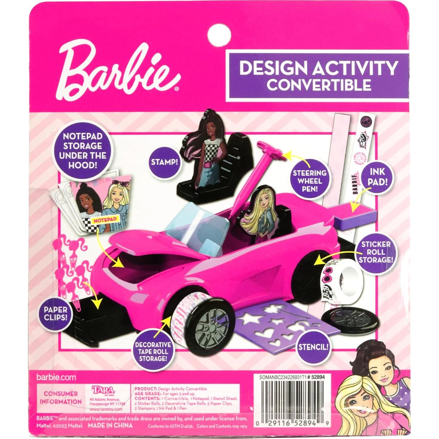 Actividad Convertible de Diseño Barbie - 230g - 3 años+