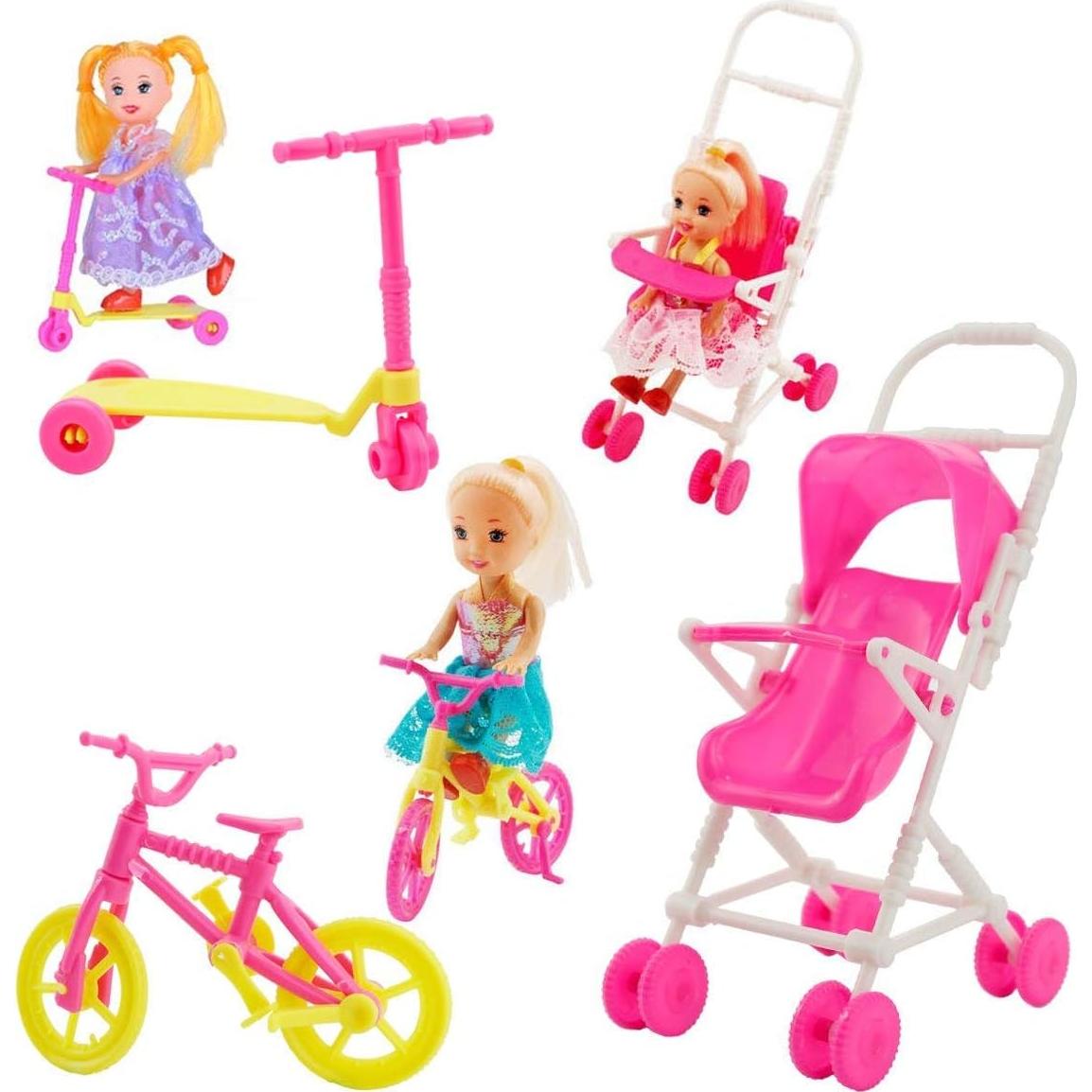 Conjunto de Ropa y Accesorios para Muñecas JANYUN 114pcs